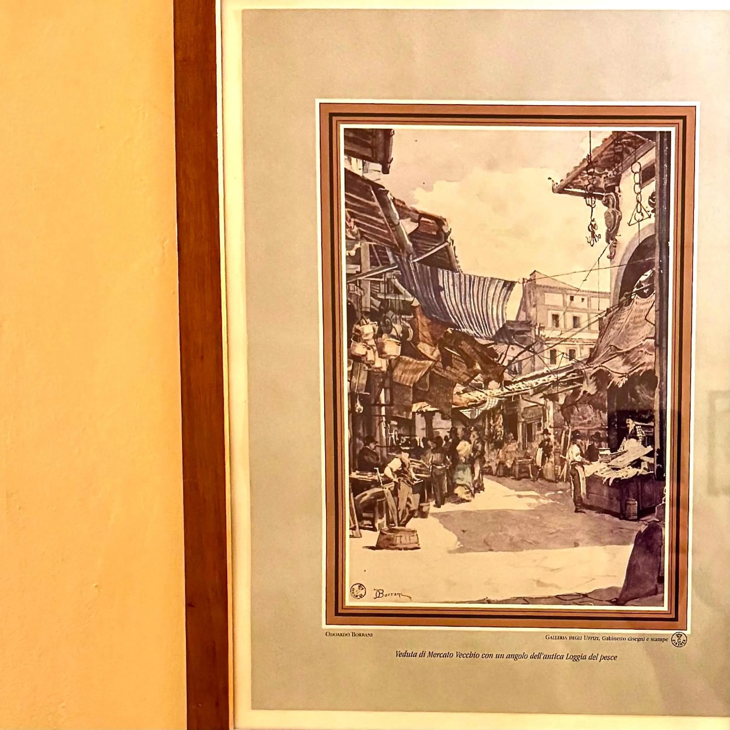 Decorative detail in Hotel Cestelli