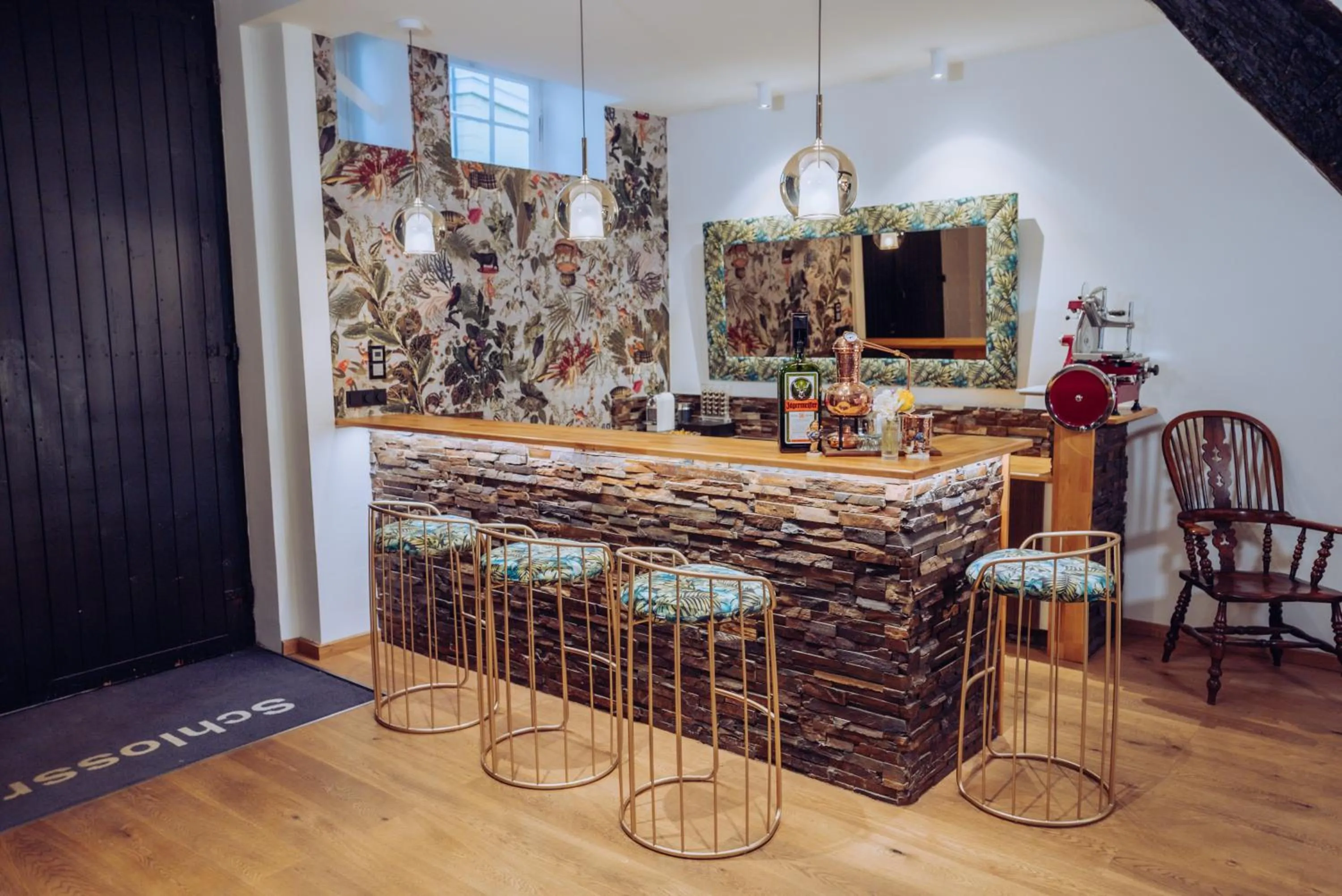 Lounge or bar in SCHLOSSRESIDENZ - Boutique Apartments & Hotel Suiten