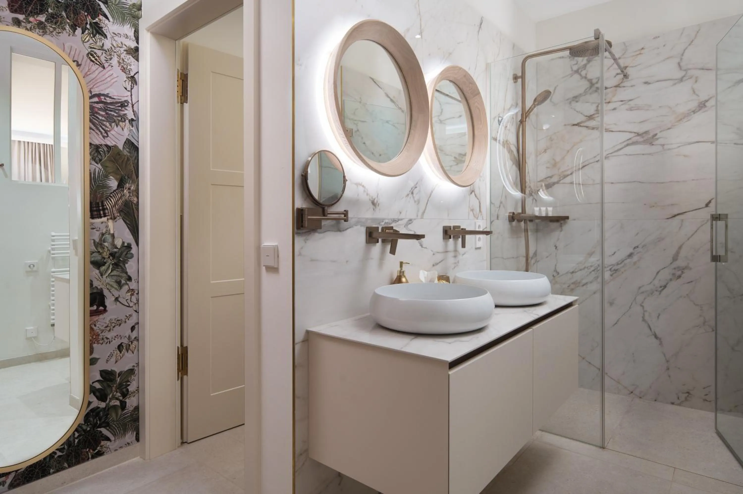 Shower in SCHLOSSRESIDENZ - Boutique Apartments & Hotel Suiten