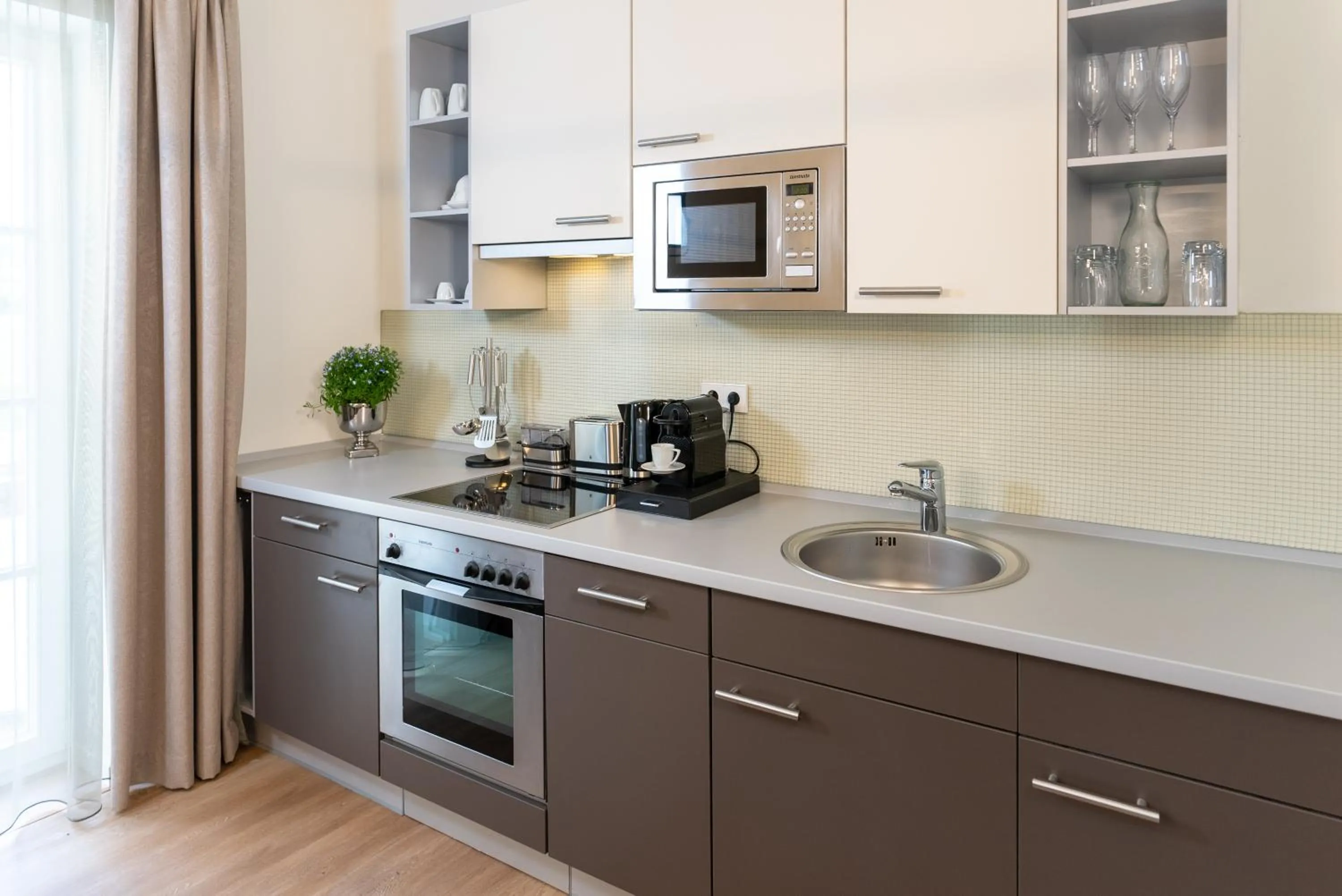 Coffee/tea facilities in SCHLOSSRESIDENZ - Boutique Apartments & Hotel Suiten