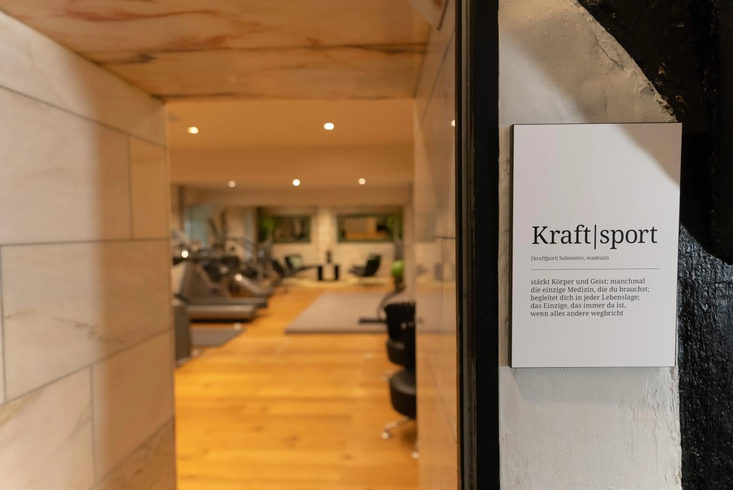 Fitness centre/facilities in SCHLOSSRESIDENZ - Boutique Apartments & Hotel Suiten