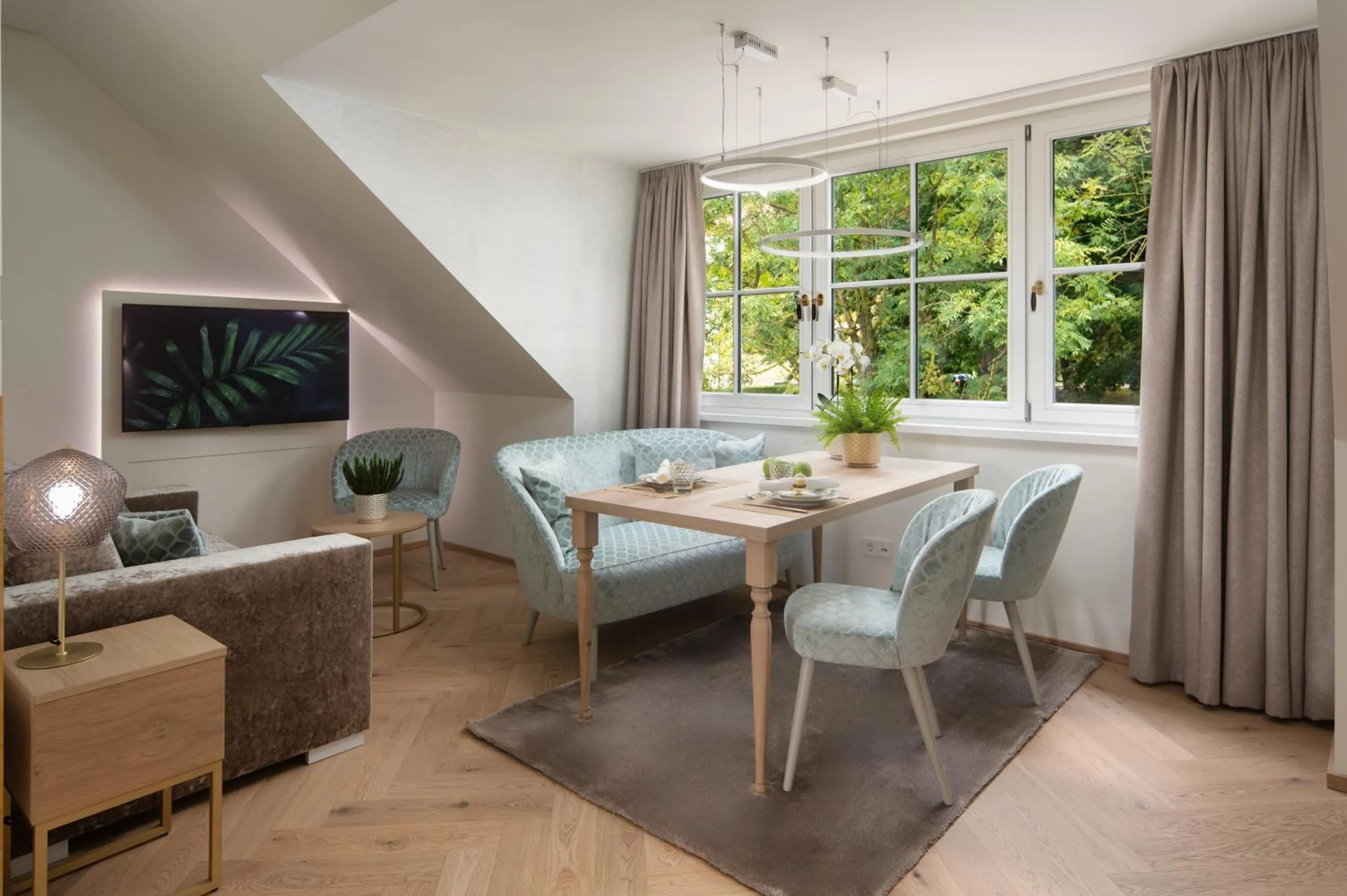 Living room in SCHLOSSRESIDENZ - Boutique Apartments & Hotel Suiten