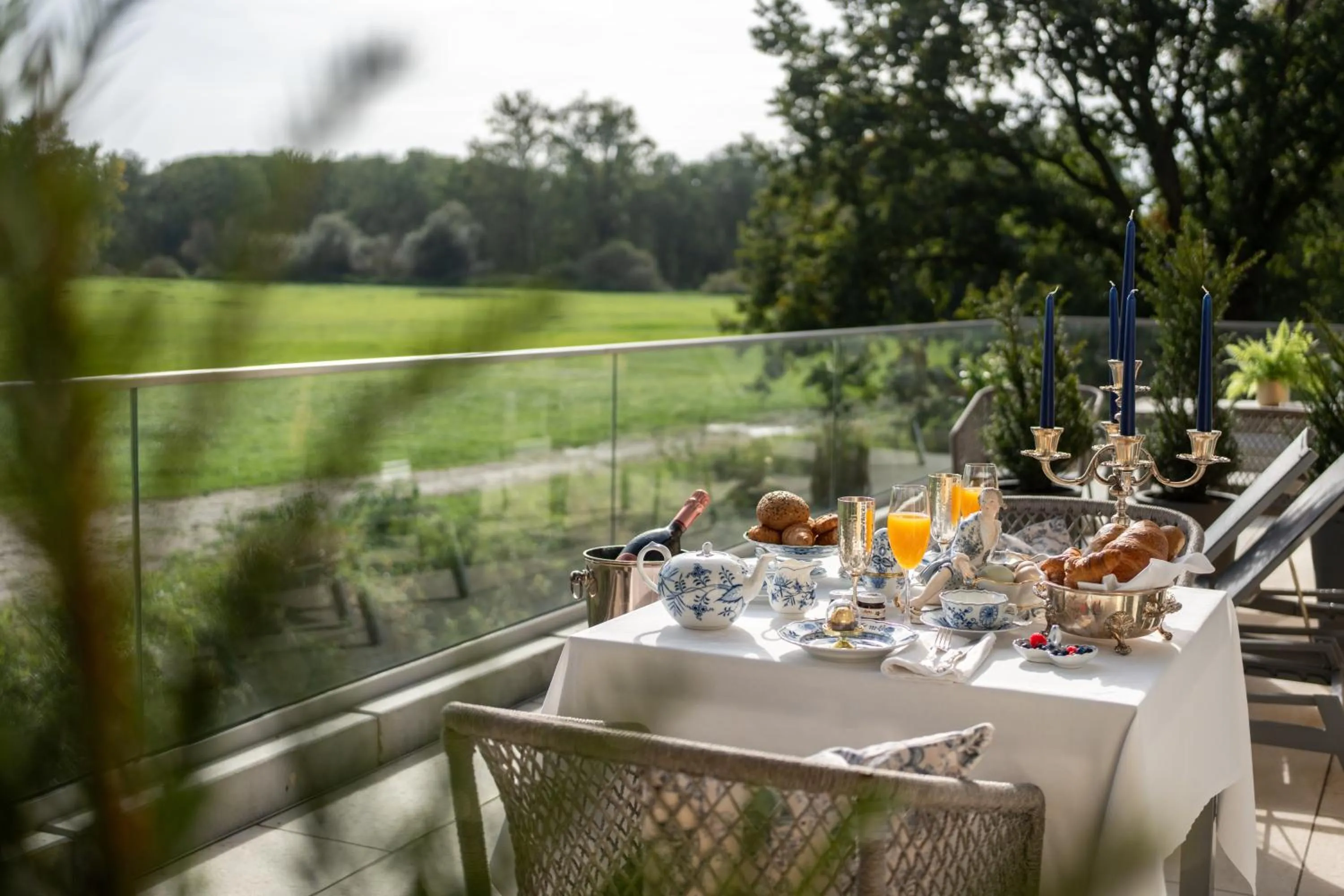 Balcony/Terrace in SCHLOSSRESIDENZ - Boutique Apartments & Hotel Suiten