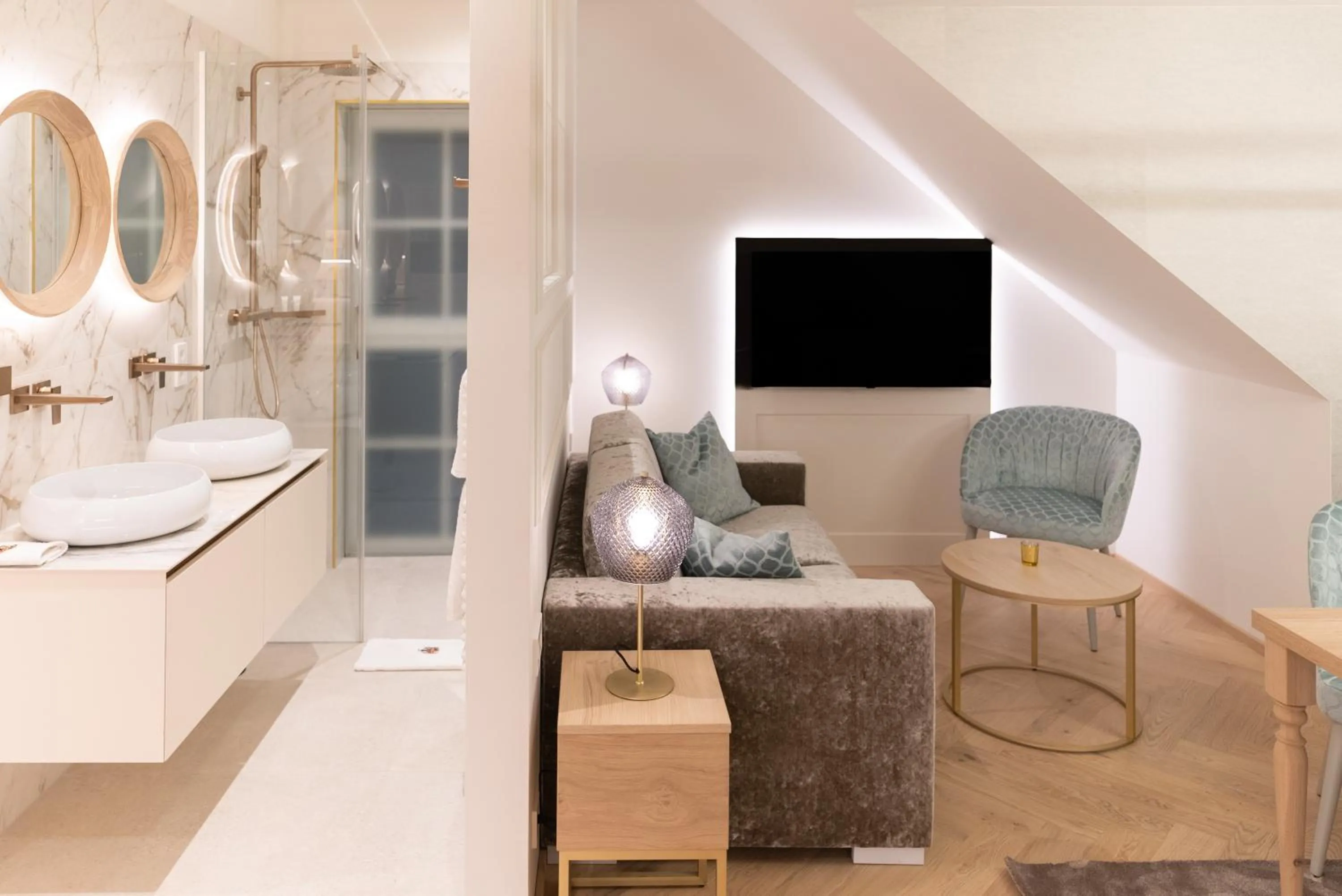 Bathroom in SCHLOSSRESIDENZ - Boutique Apartments & Hotel Suiten