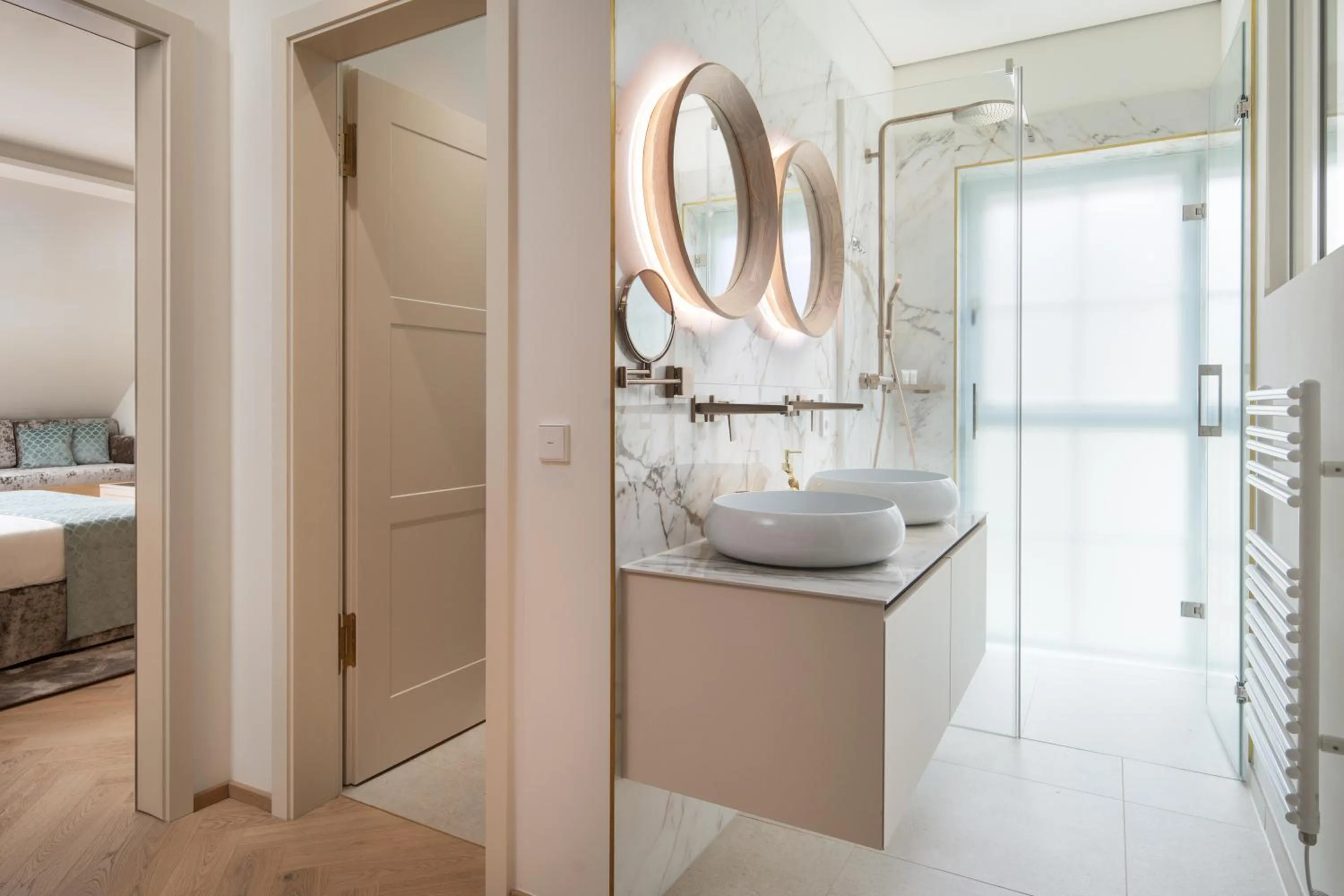 Bathroom in SCHLOSSRESIDENZ - Boutique Apartments & Hotel Suiten