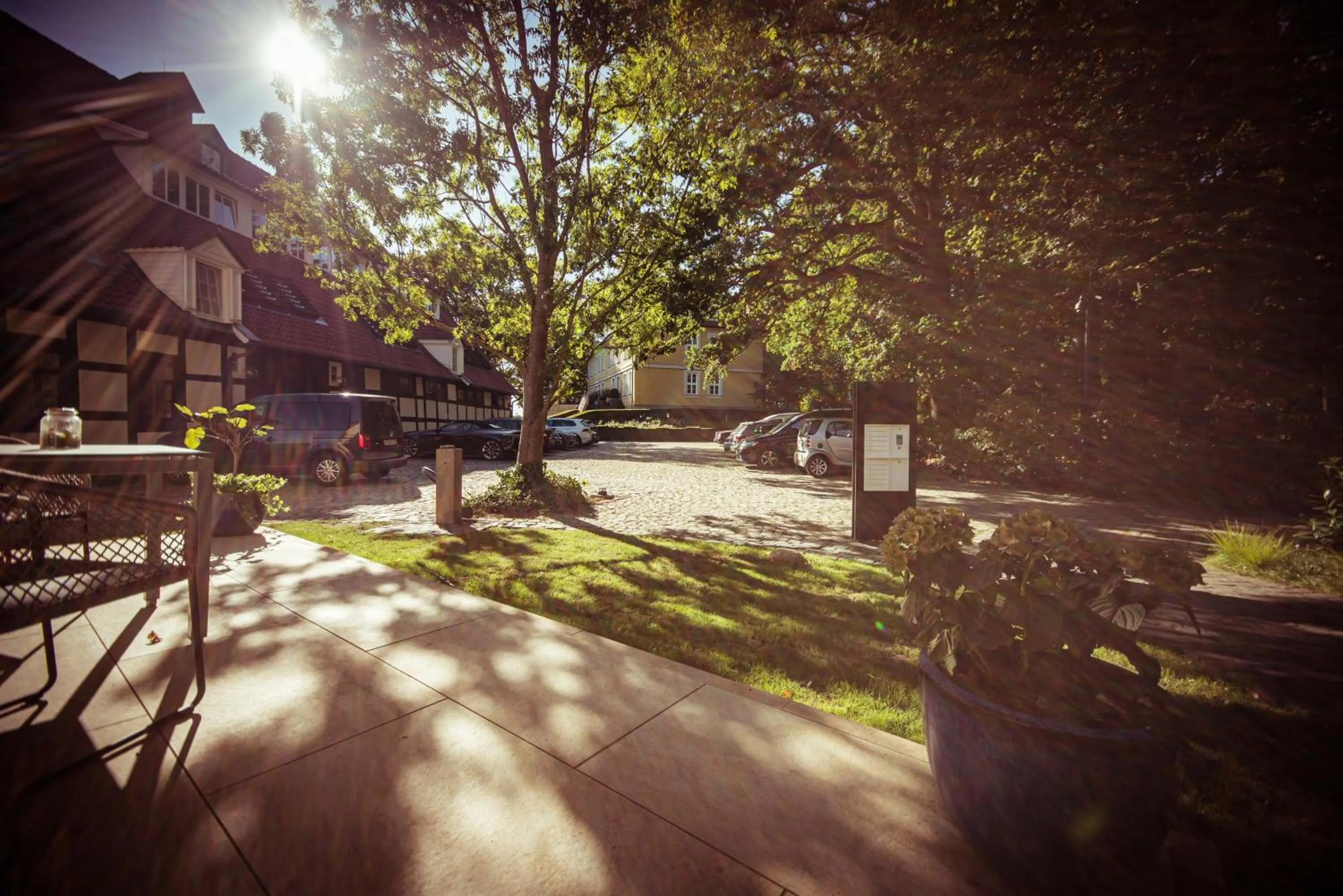 Parking in SCHLOSSRESIDENZ - Boutique Apartments & Hotel Suiten