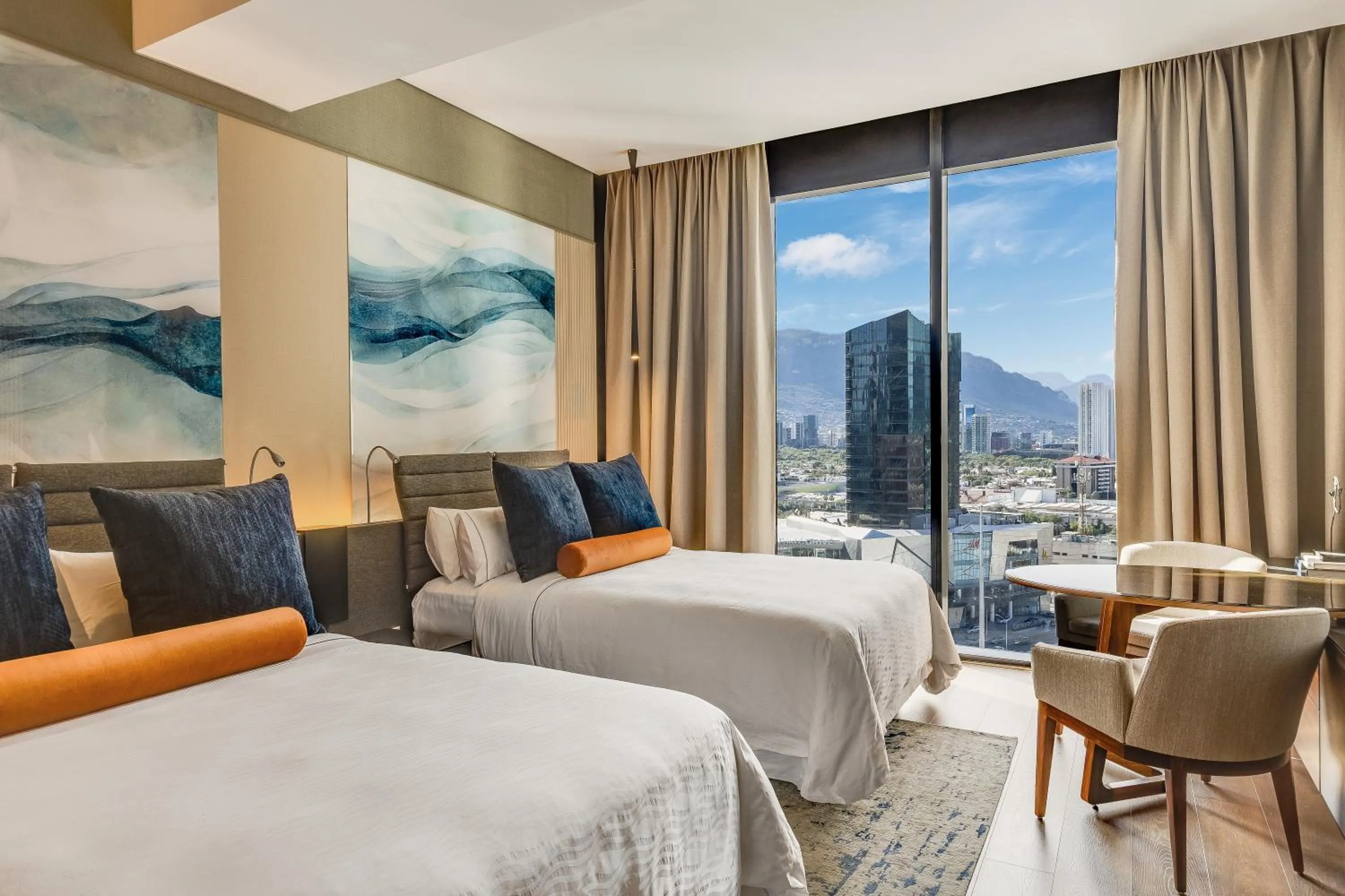 Bed in Live Aqua Monterrey