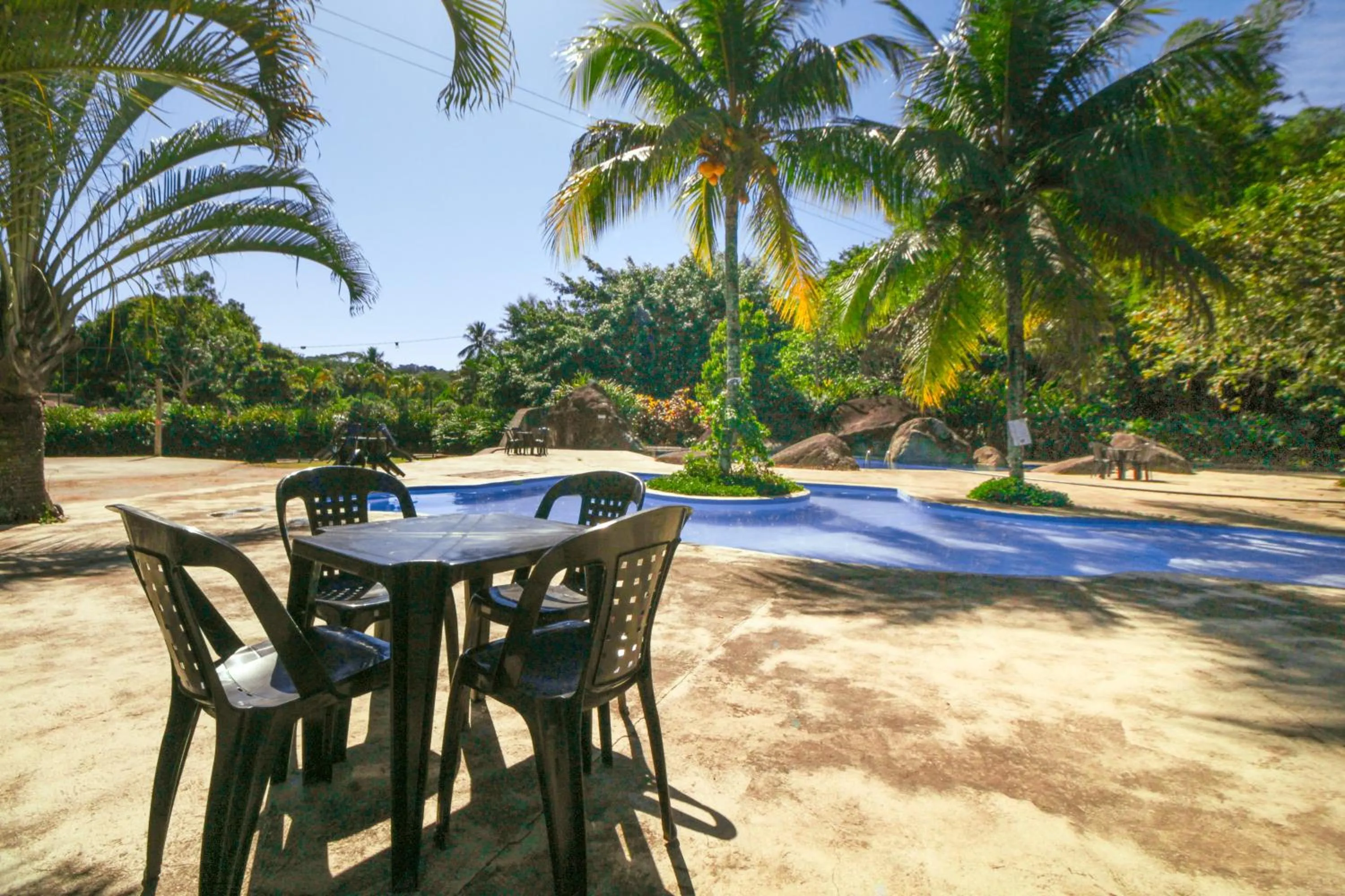 Swimming pool in Camping & Cabanas Ilhabela