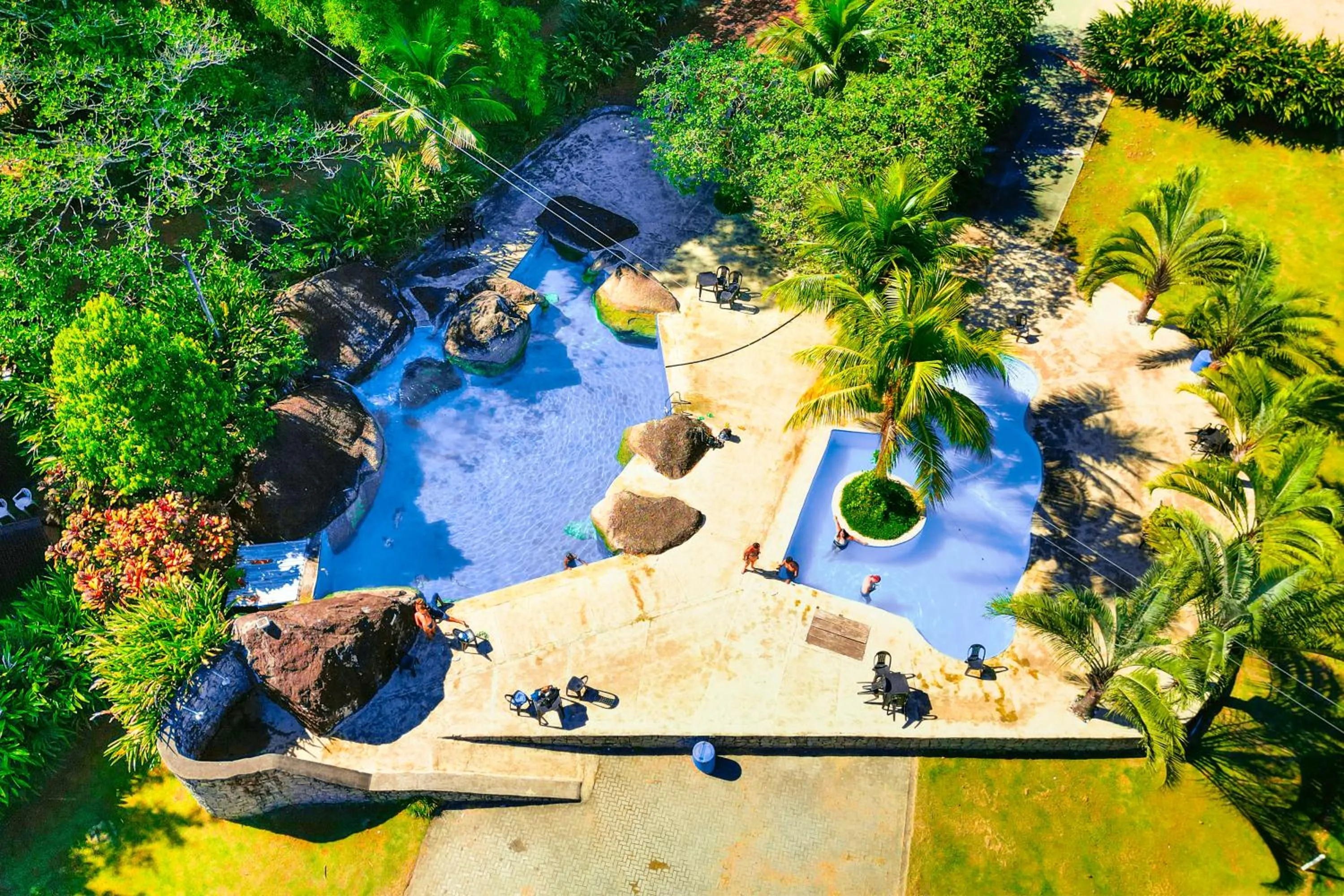Bird's eye view in Camping & Cabanas Ilhabela