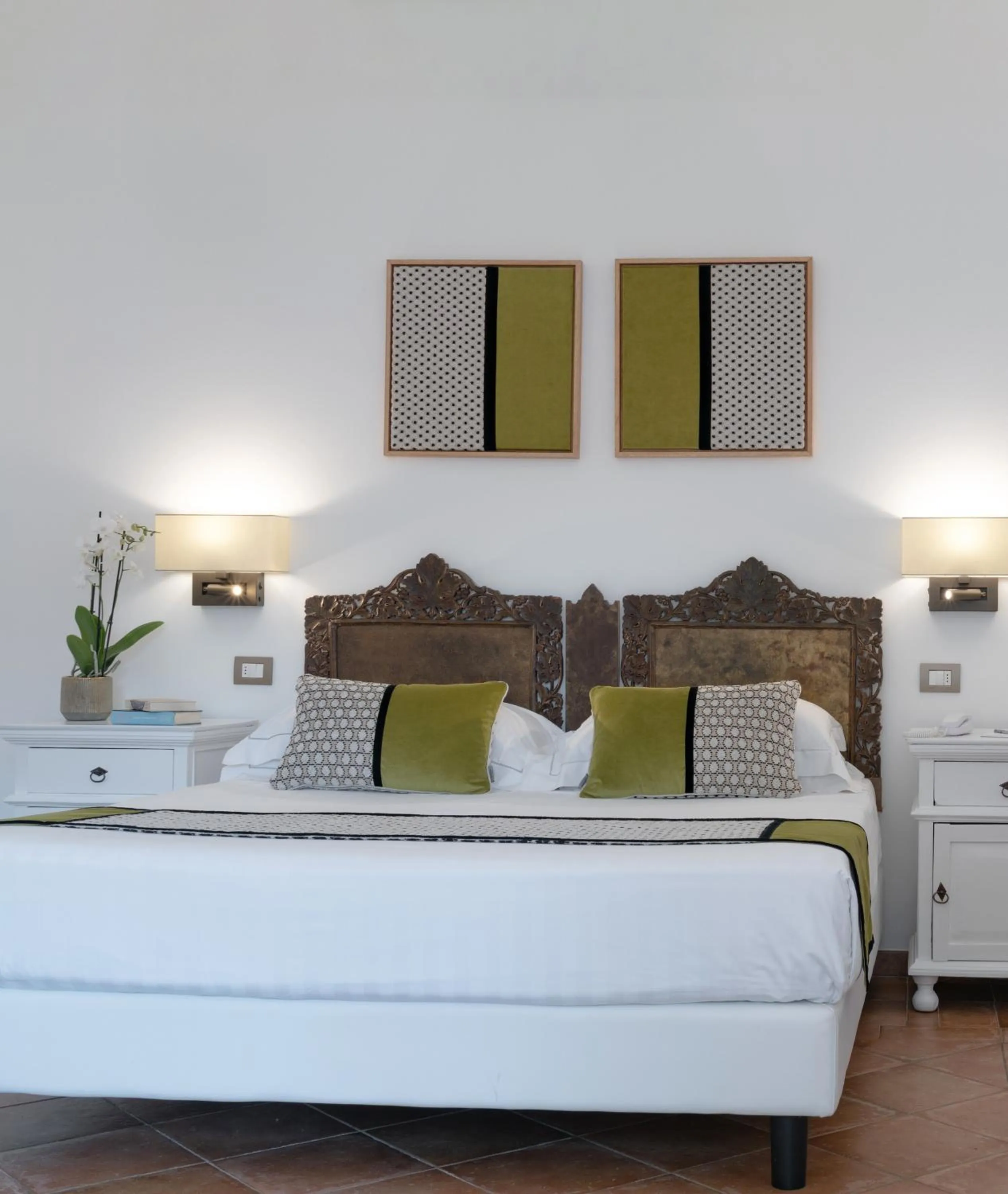 Bedroom, Bed in Hotel Cala Caterina