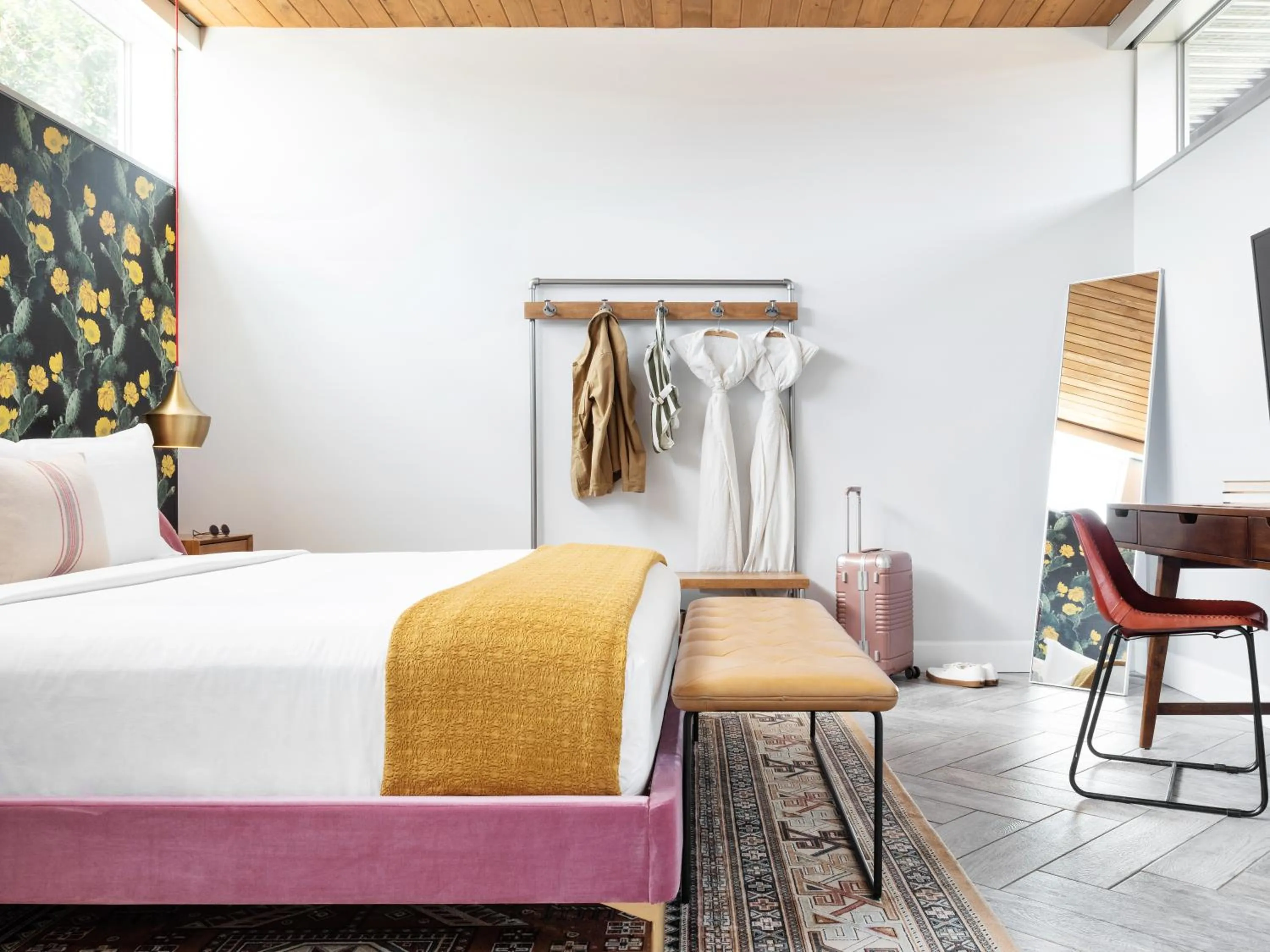 Bedroom, Bed in ARRIVE Palm Springs - Adults Only