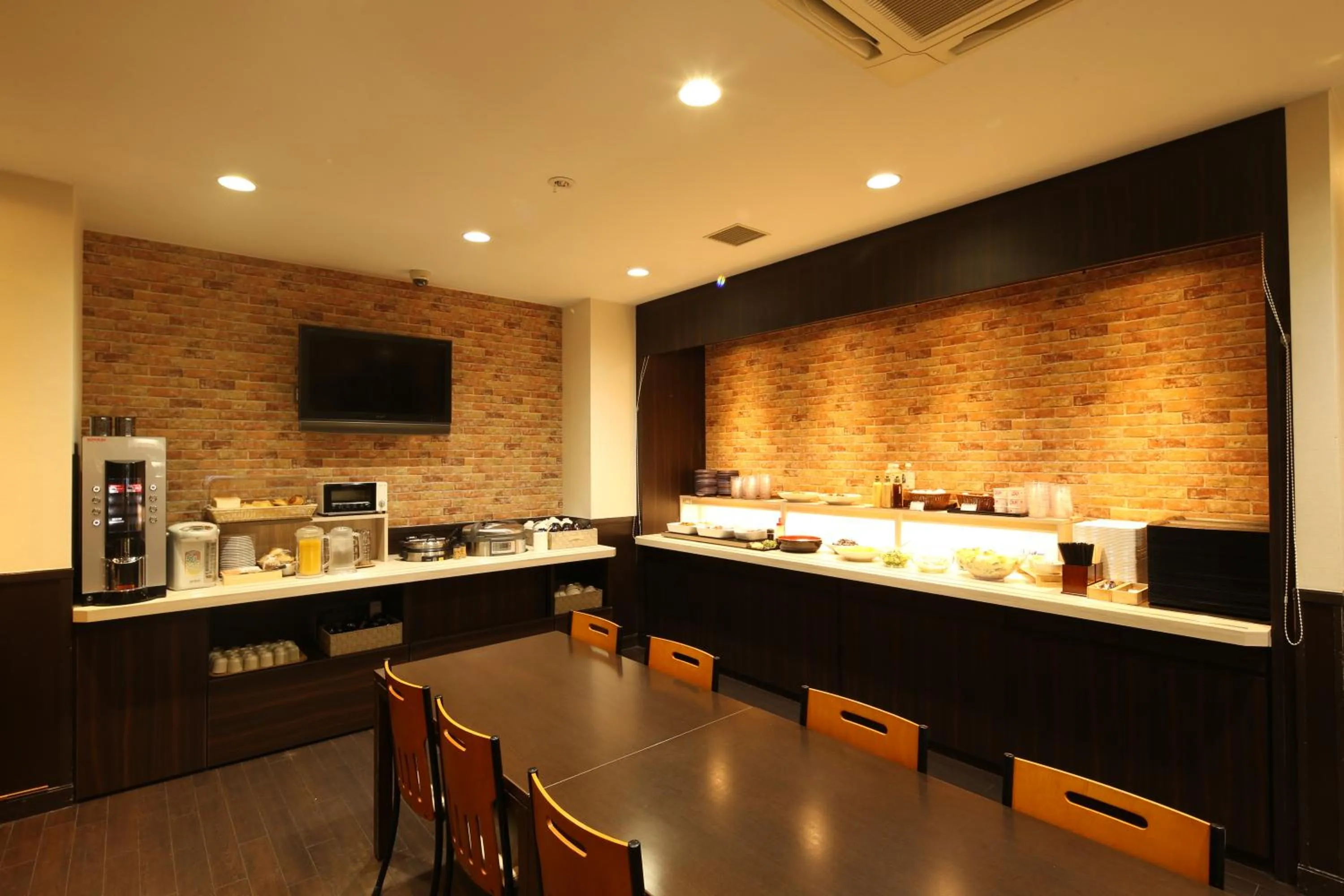 Buffet breakfast in AB Hotel Toyota Motomachi