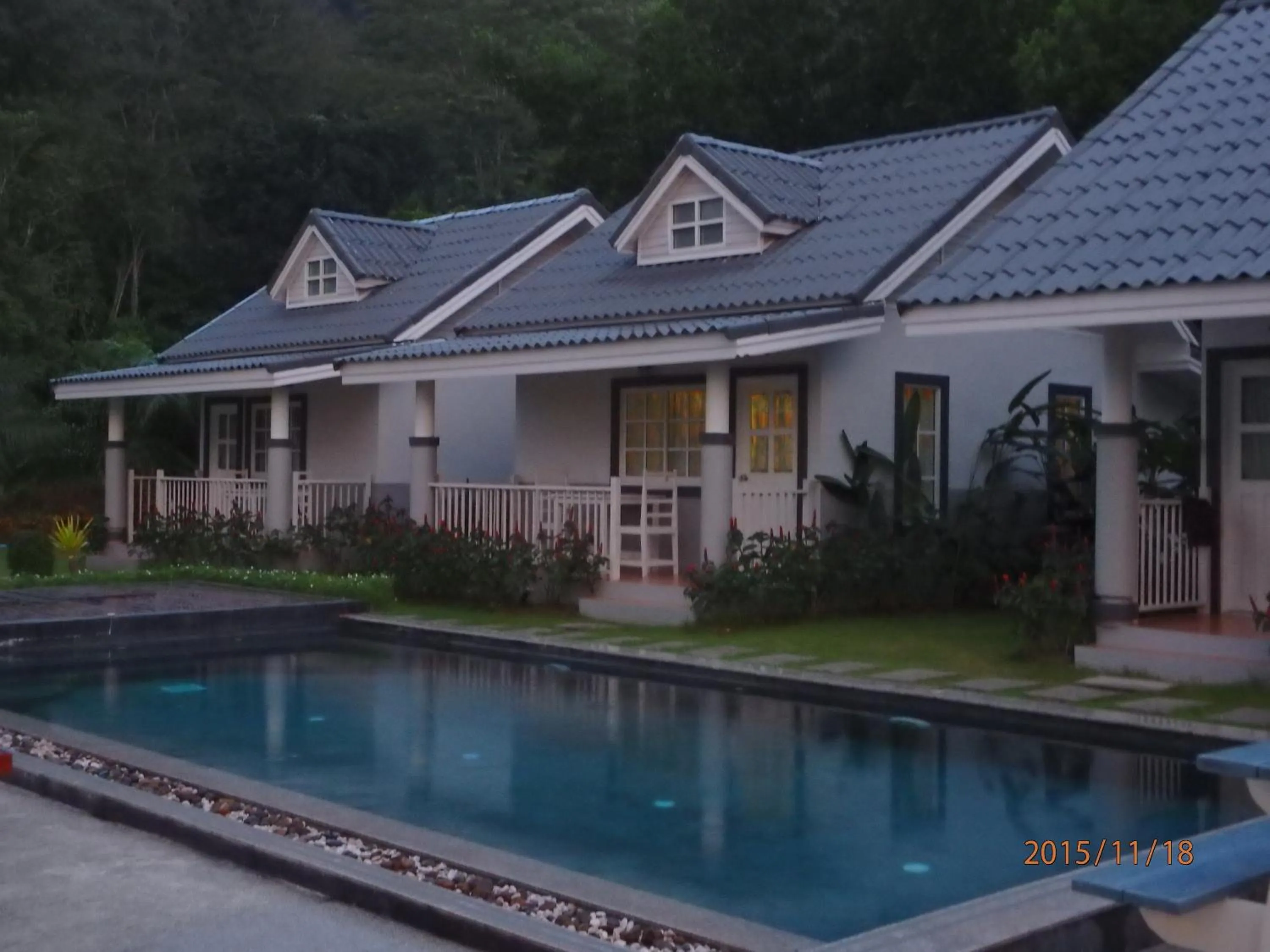 Patio in Suksompong Resort