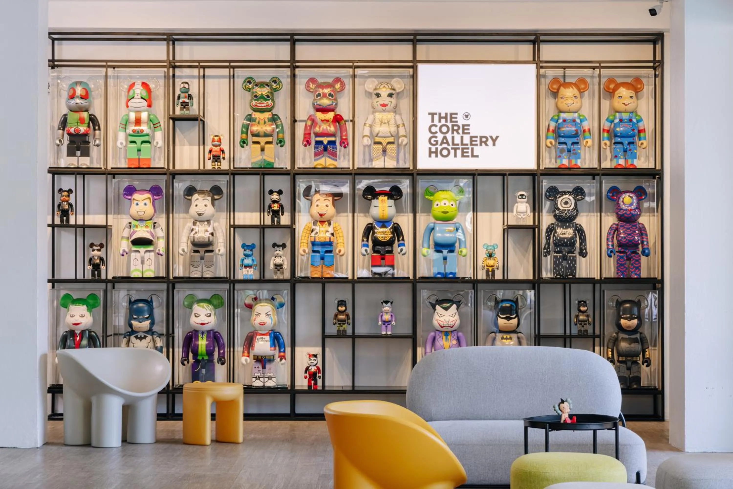 Decorative detail in The Core Gallery Hotel