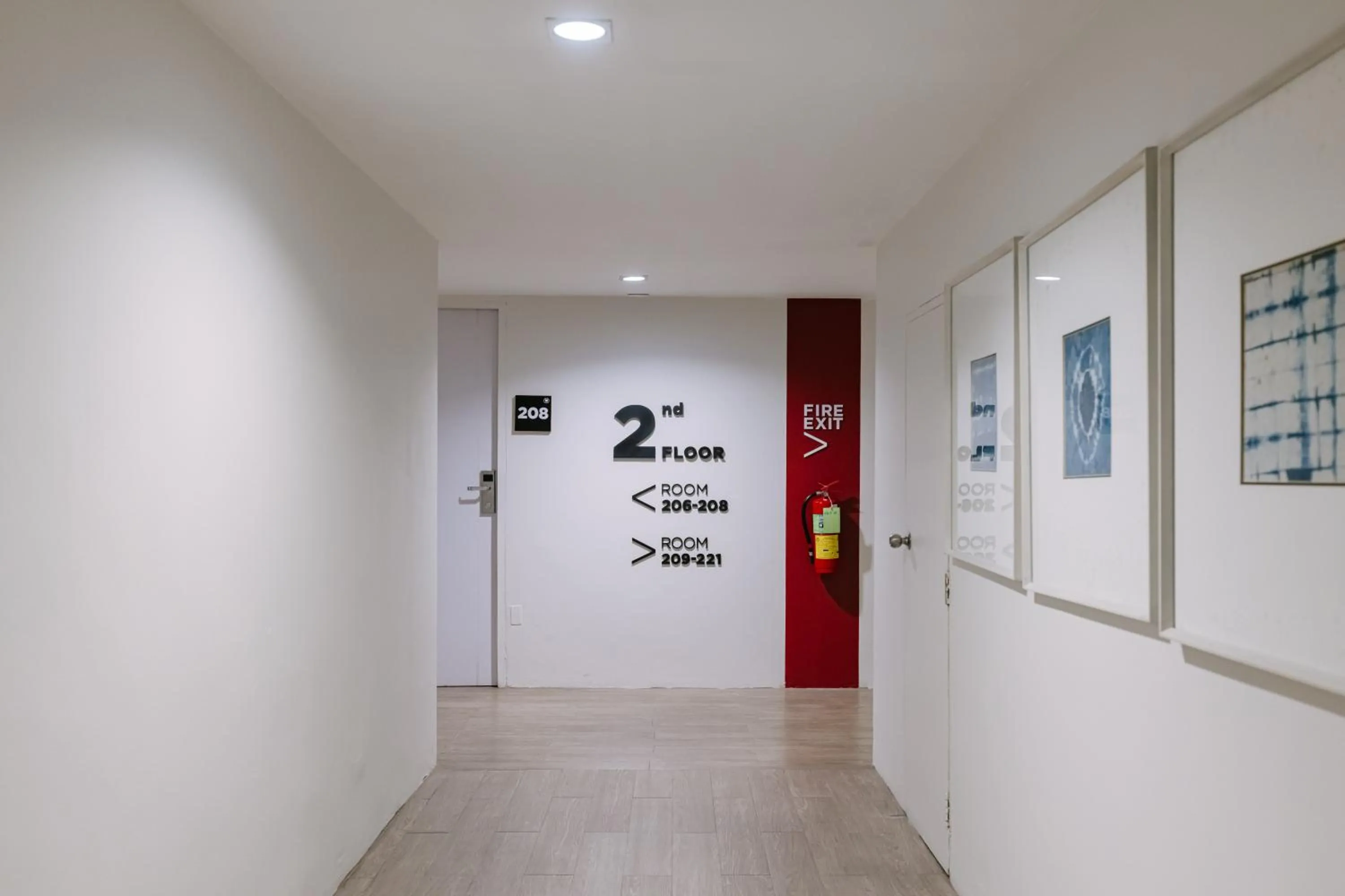 Floor plan in The Core Gallery Hotel