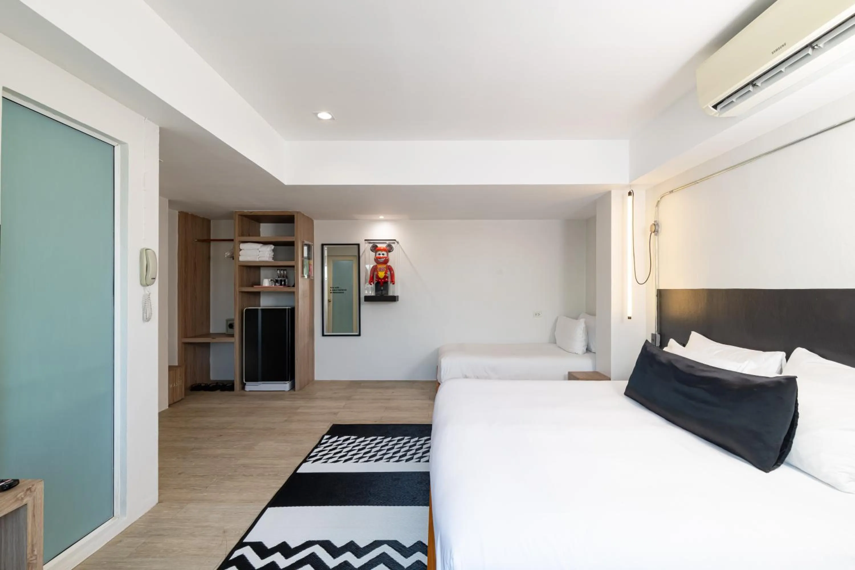 Bed in The Core Gallery Hotel