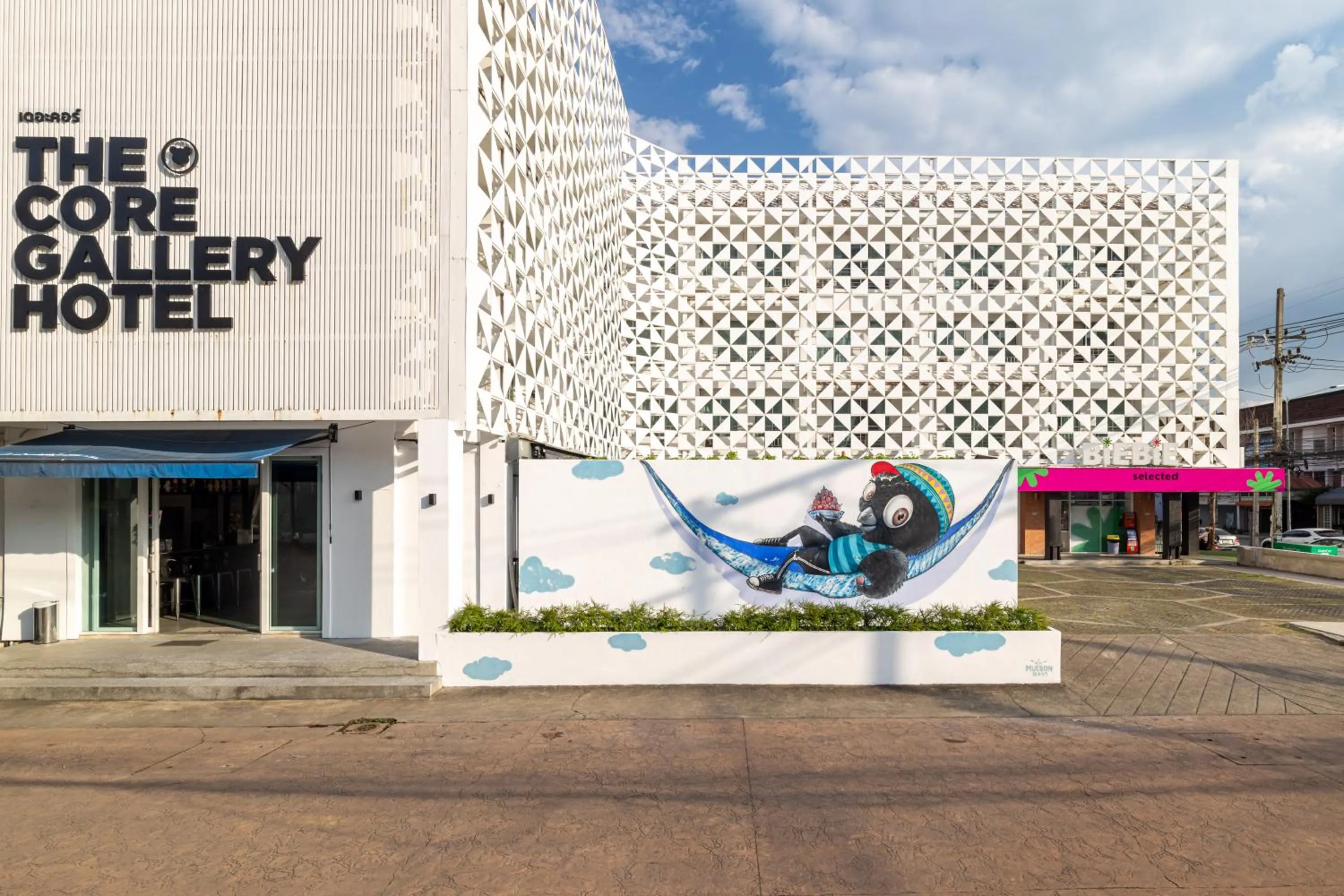 Property building in The Core Gallery Hotel