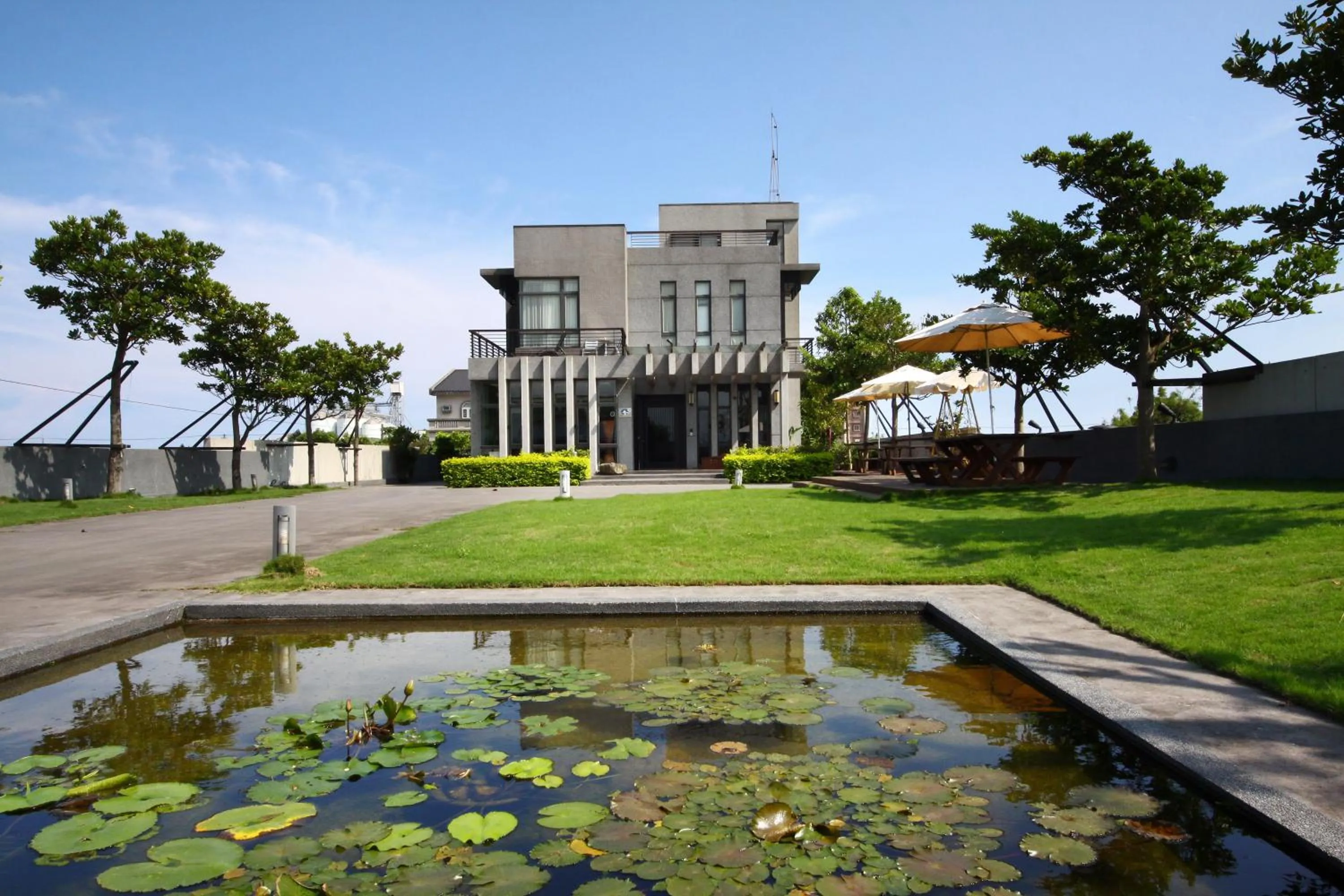 Garden view in The Designer's House