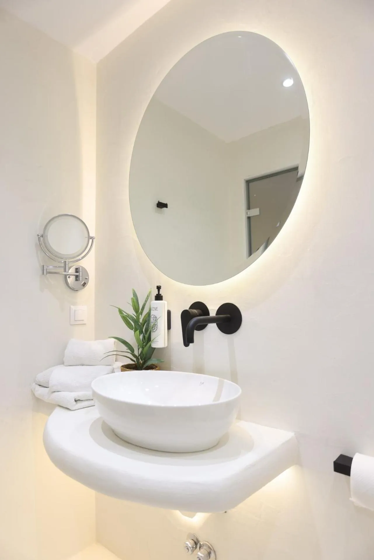 Bathroom in Hotel Magdalena