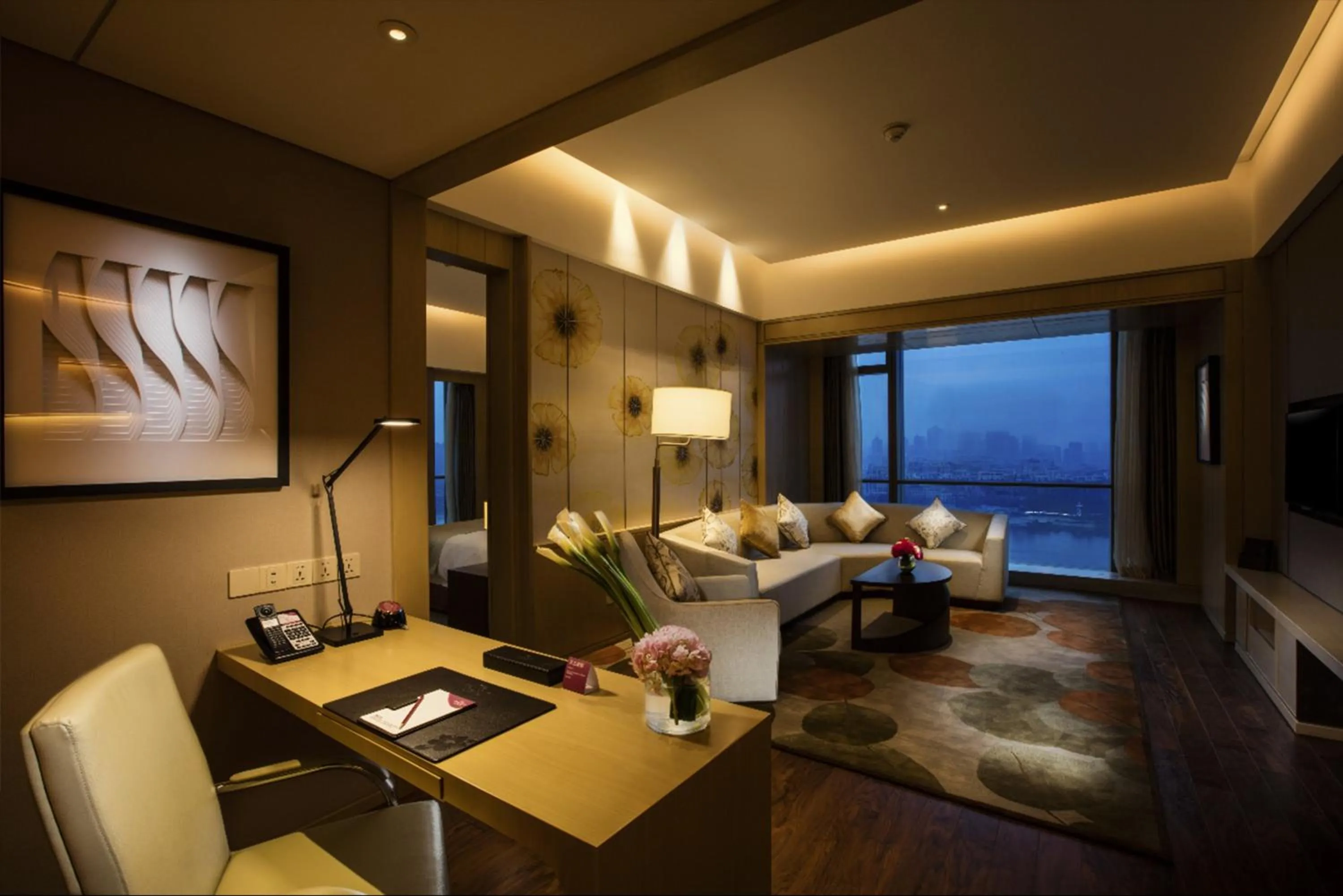 Photo of the whole room in Crowne Plaza Fuzhou Riverside by IHG
