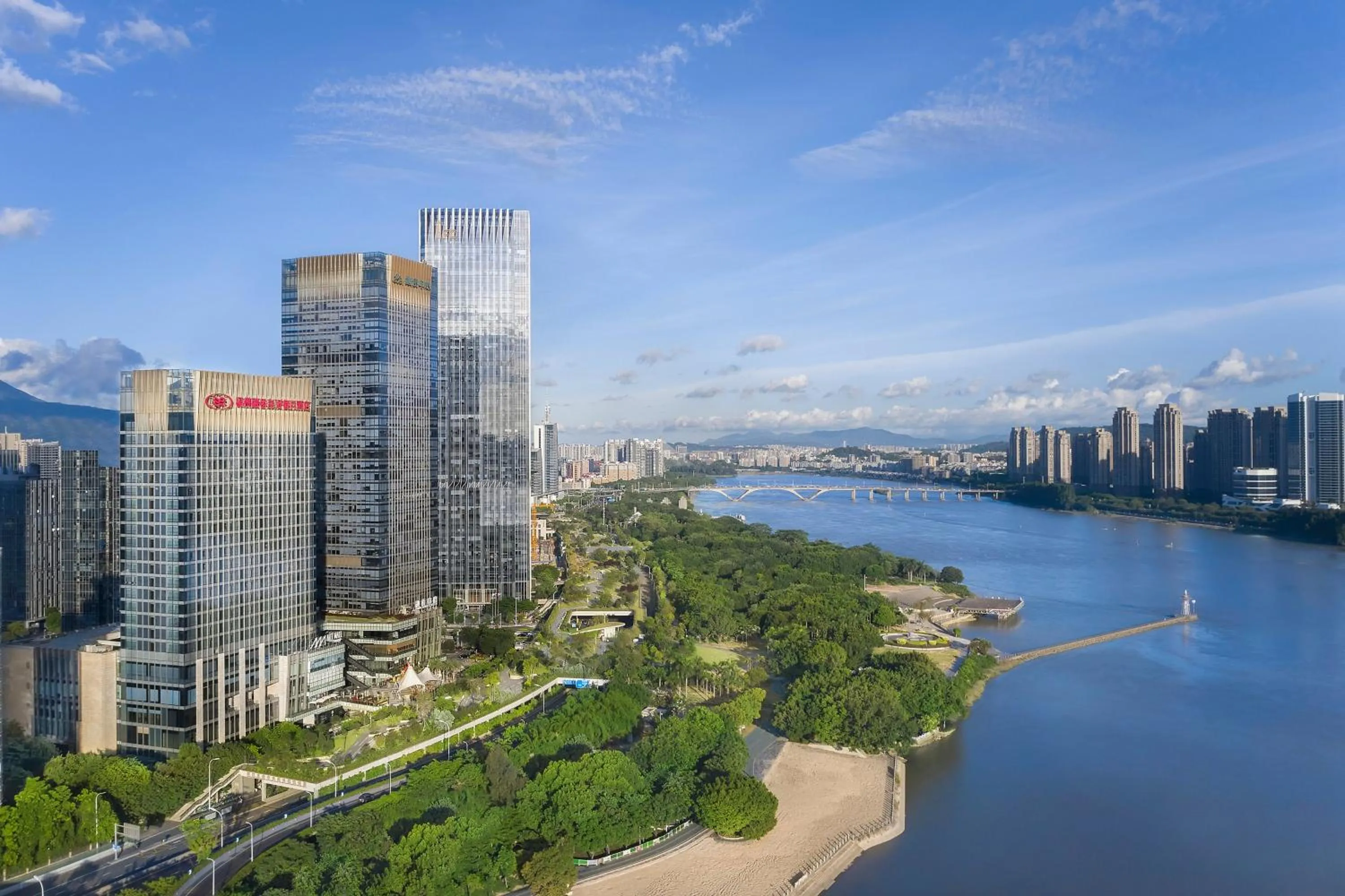 Property building in Crowne Plaza Fuzhou Riverside by IHG