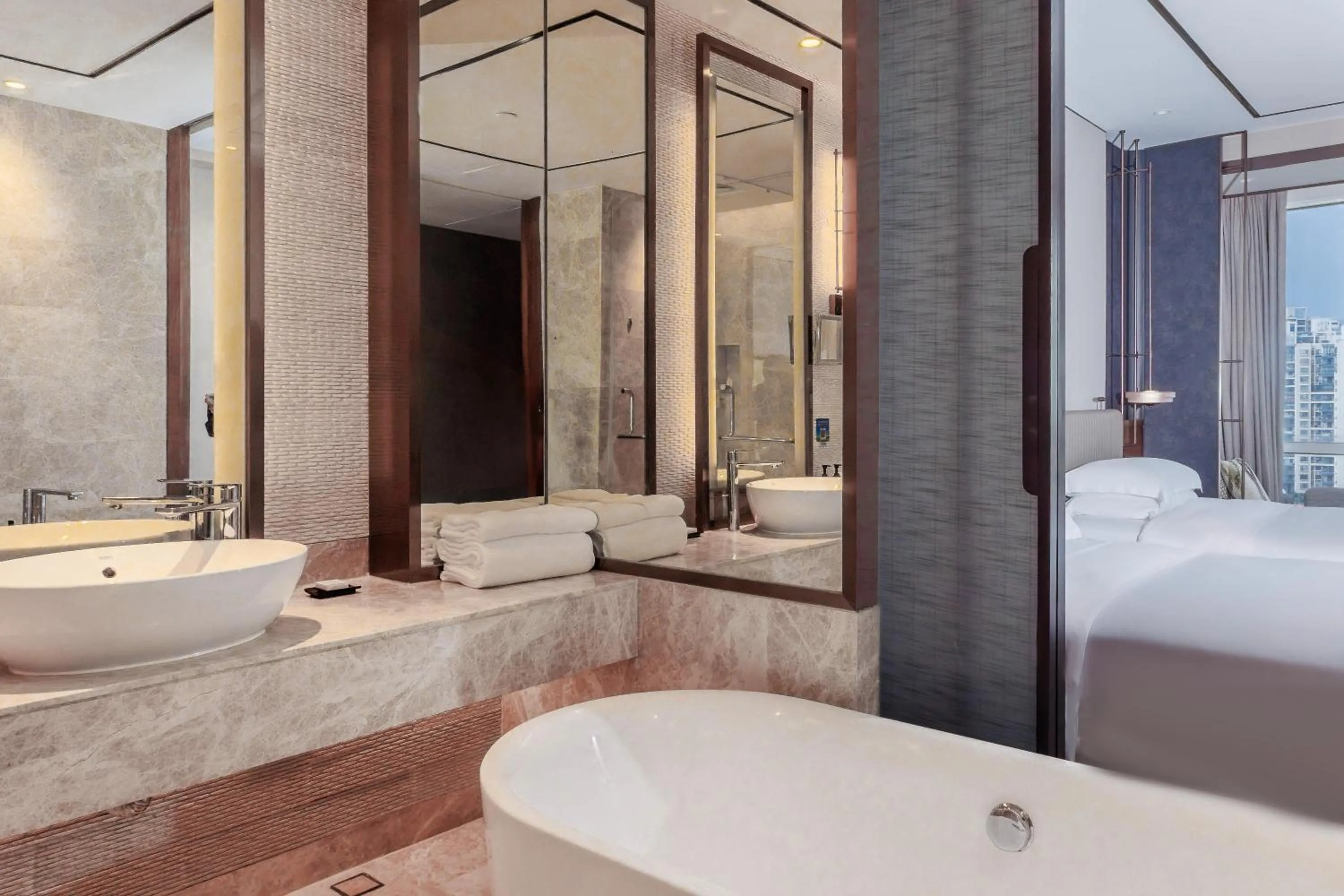 Bathroom in InterContinental Haikou Seaview by IHG