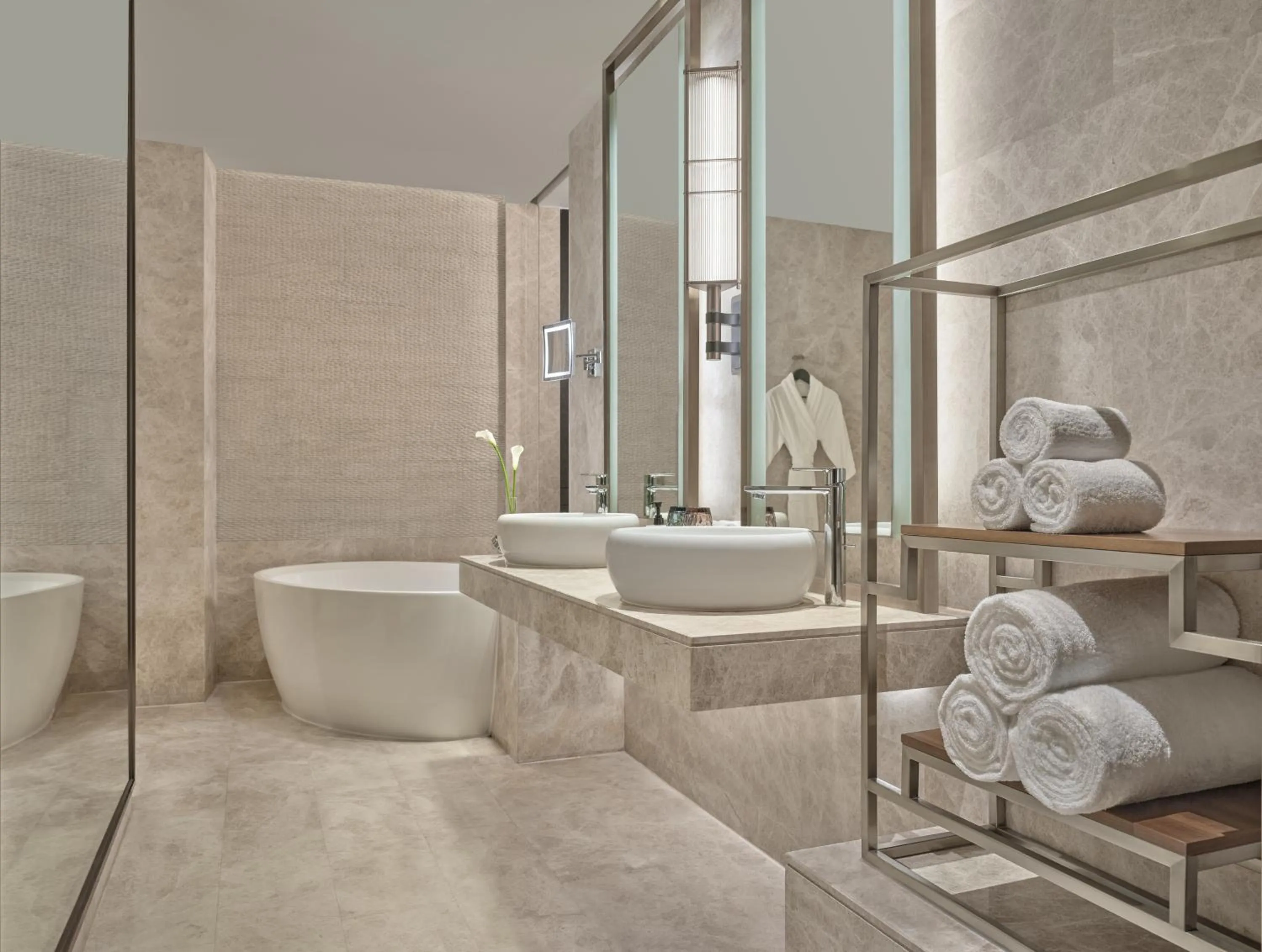 Bathroom in InterContinental Haikou Seaview by IHG