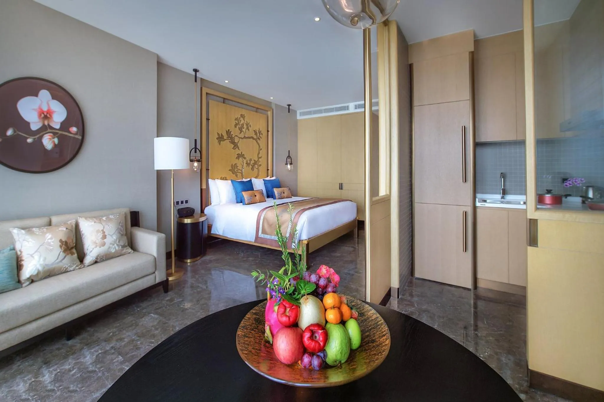 Photo of the whole room in InterContinental Haikou Seaview by IHG