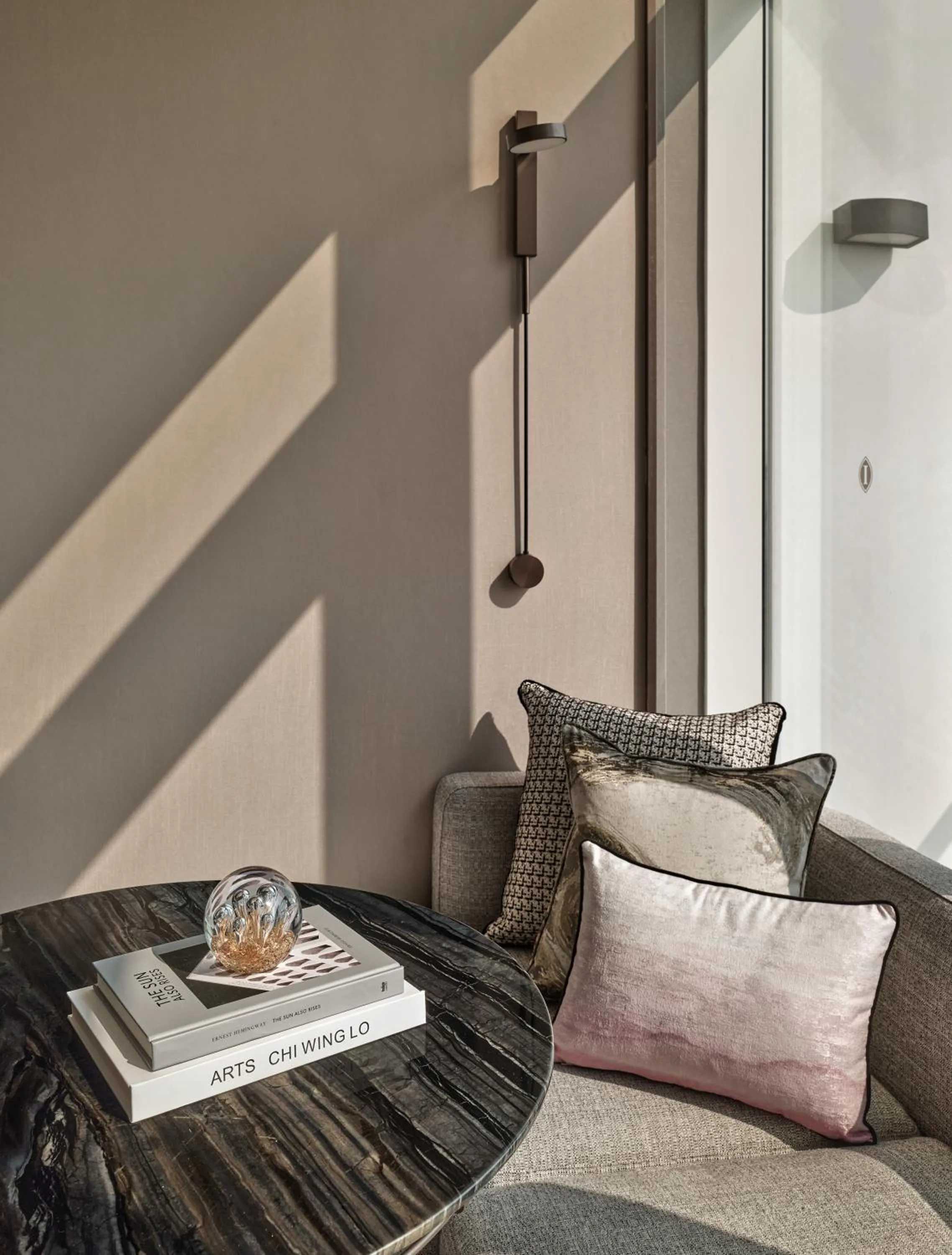 Seating area in InterContinental Haikou Seaview by IHG