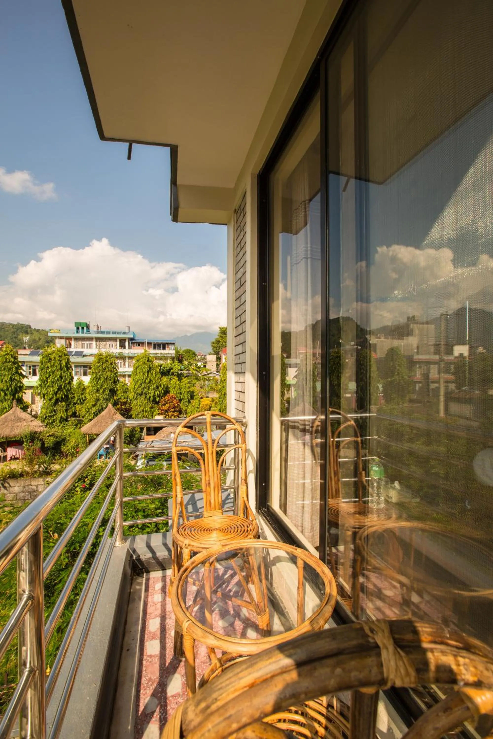 Balcony/Terrace in Hotel Pokhara View