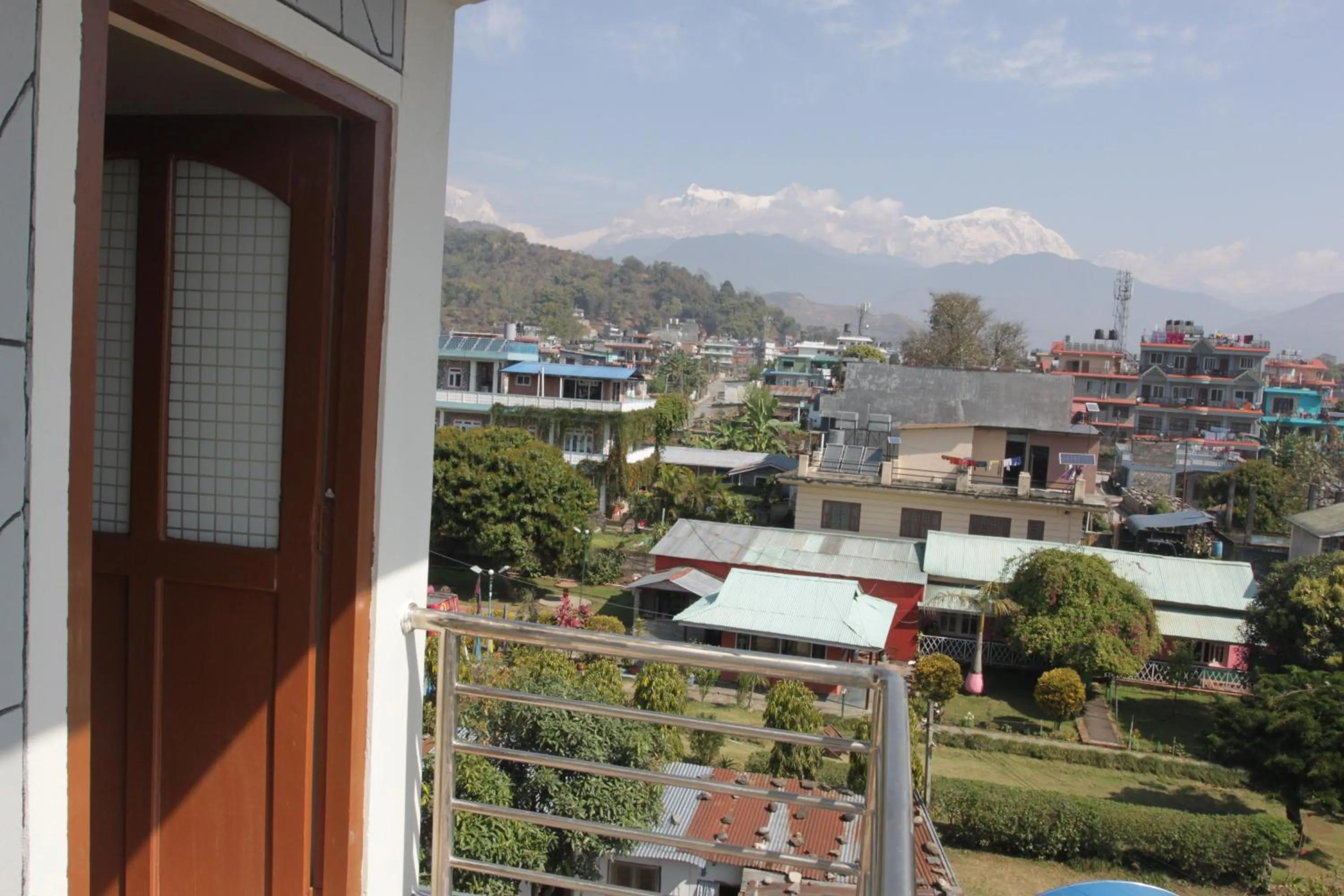 Balcony/Terrace in Hotel Pokhara View