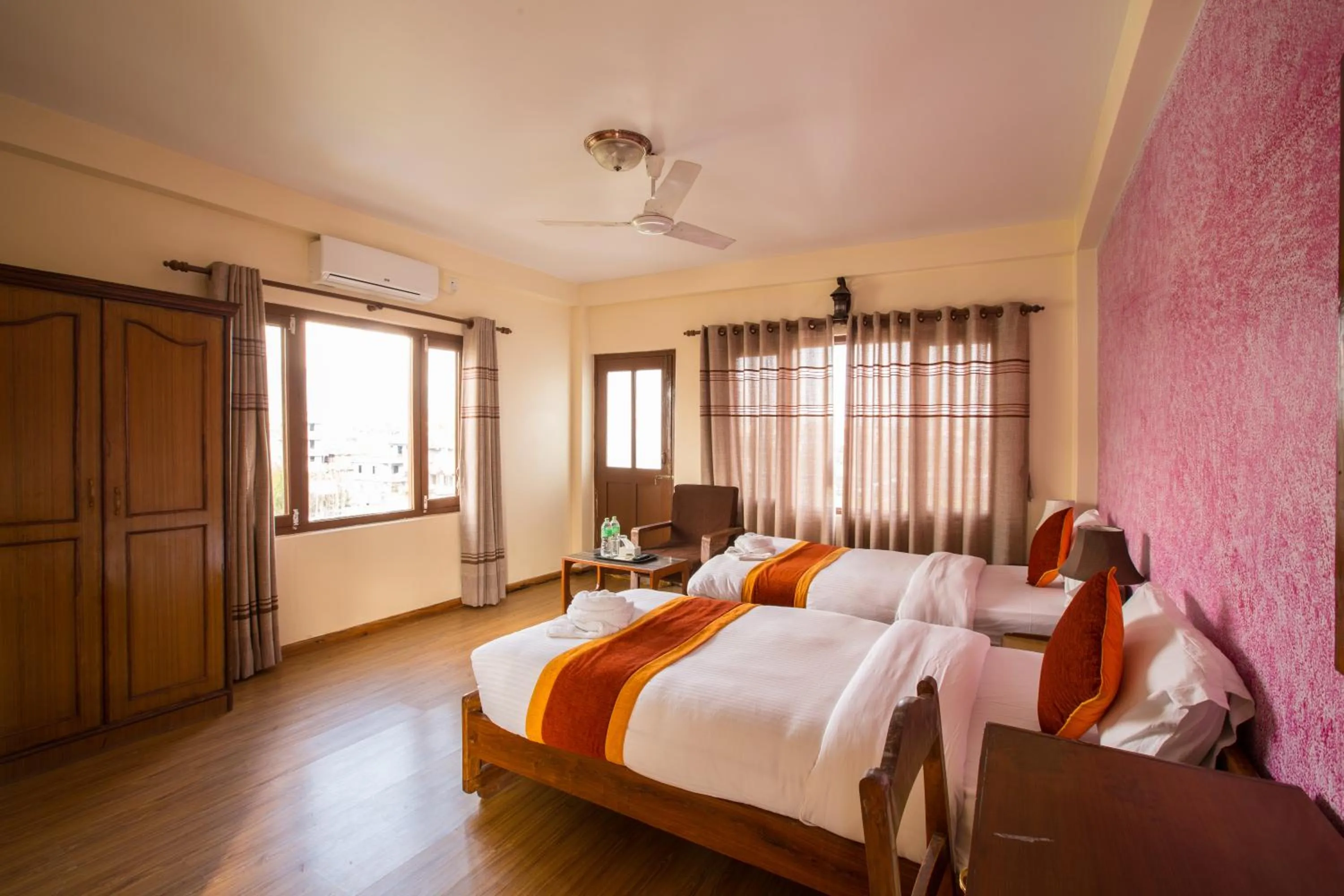Photo of the whole room, Bed in Hotel Pokhara View