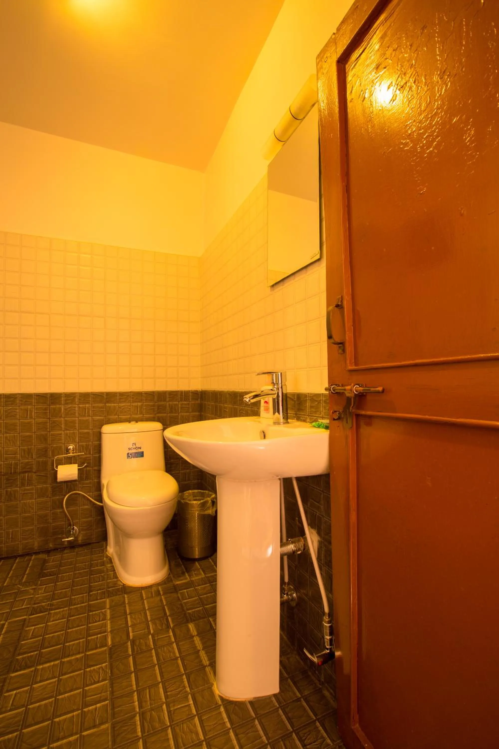 Bathroom in Hotel Pokhara View