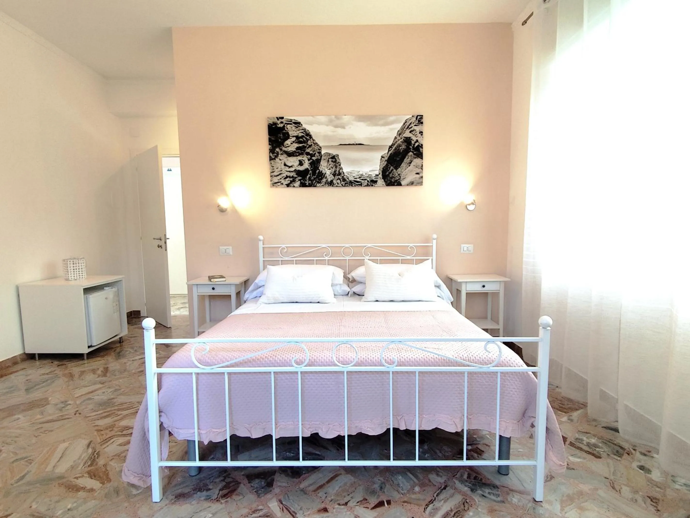 Bed in B&B Posidonia