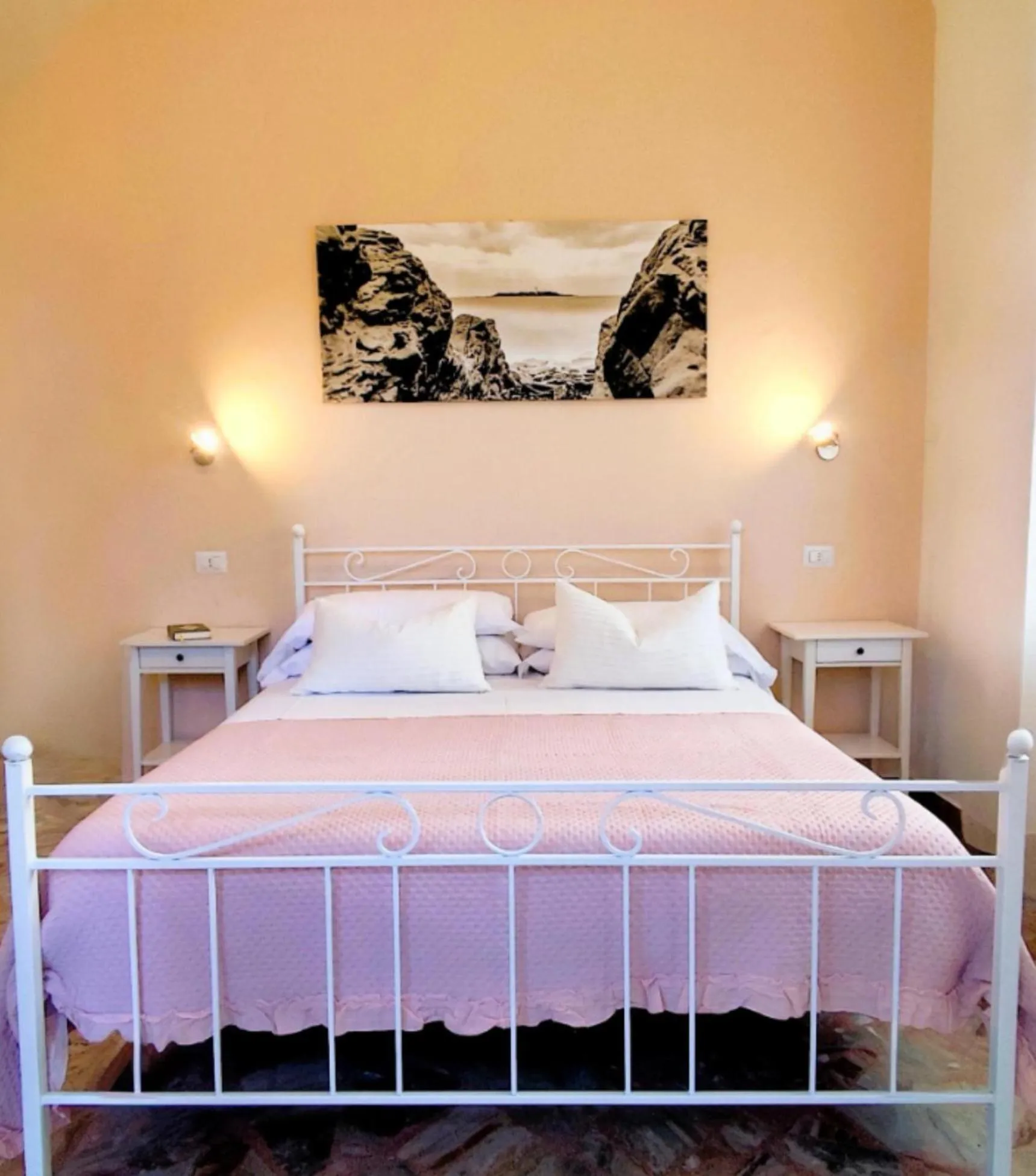 Bed in B&B Posidonia