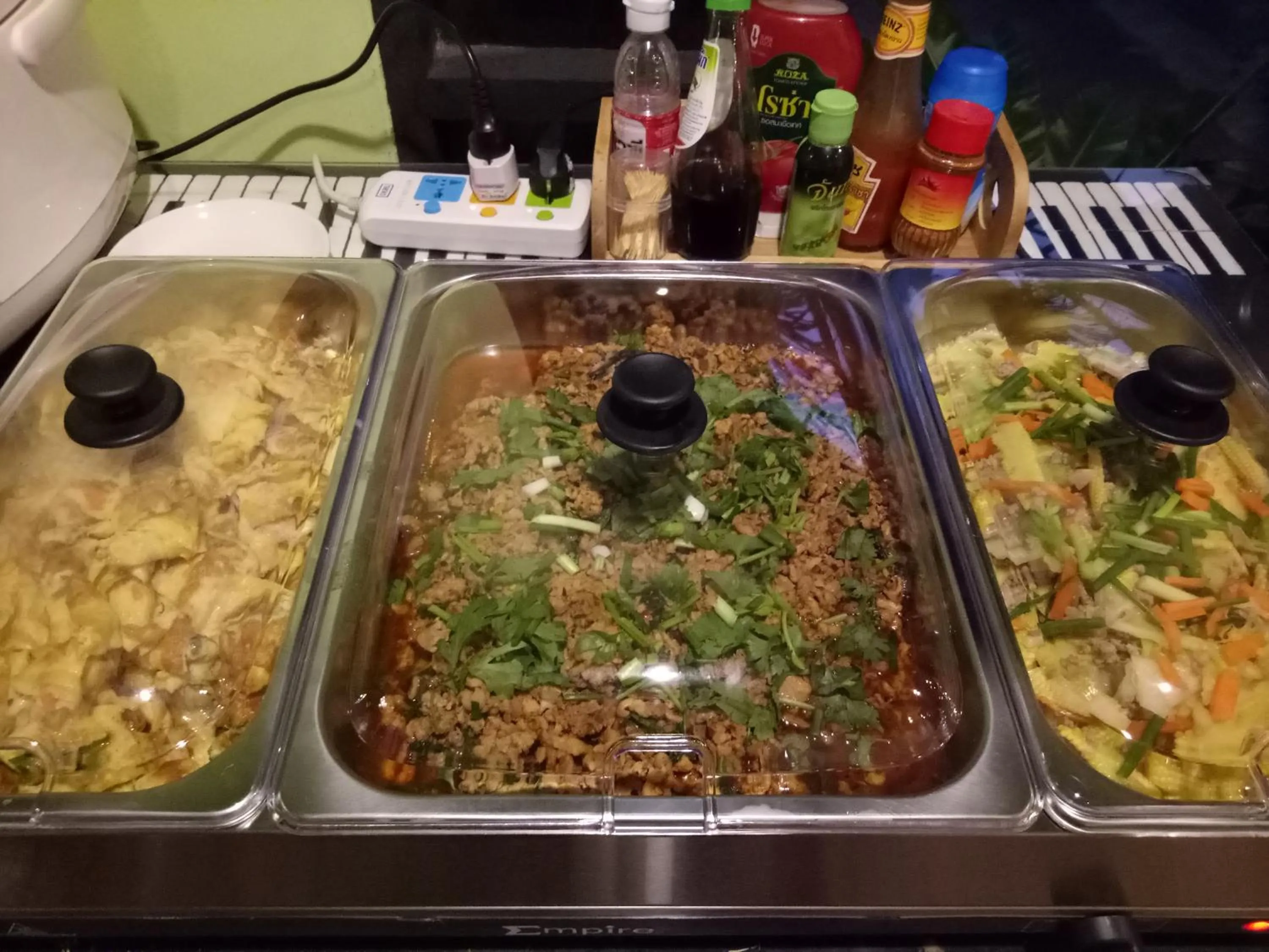 Buffet breakfast in B-Cozy Hotel