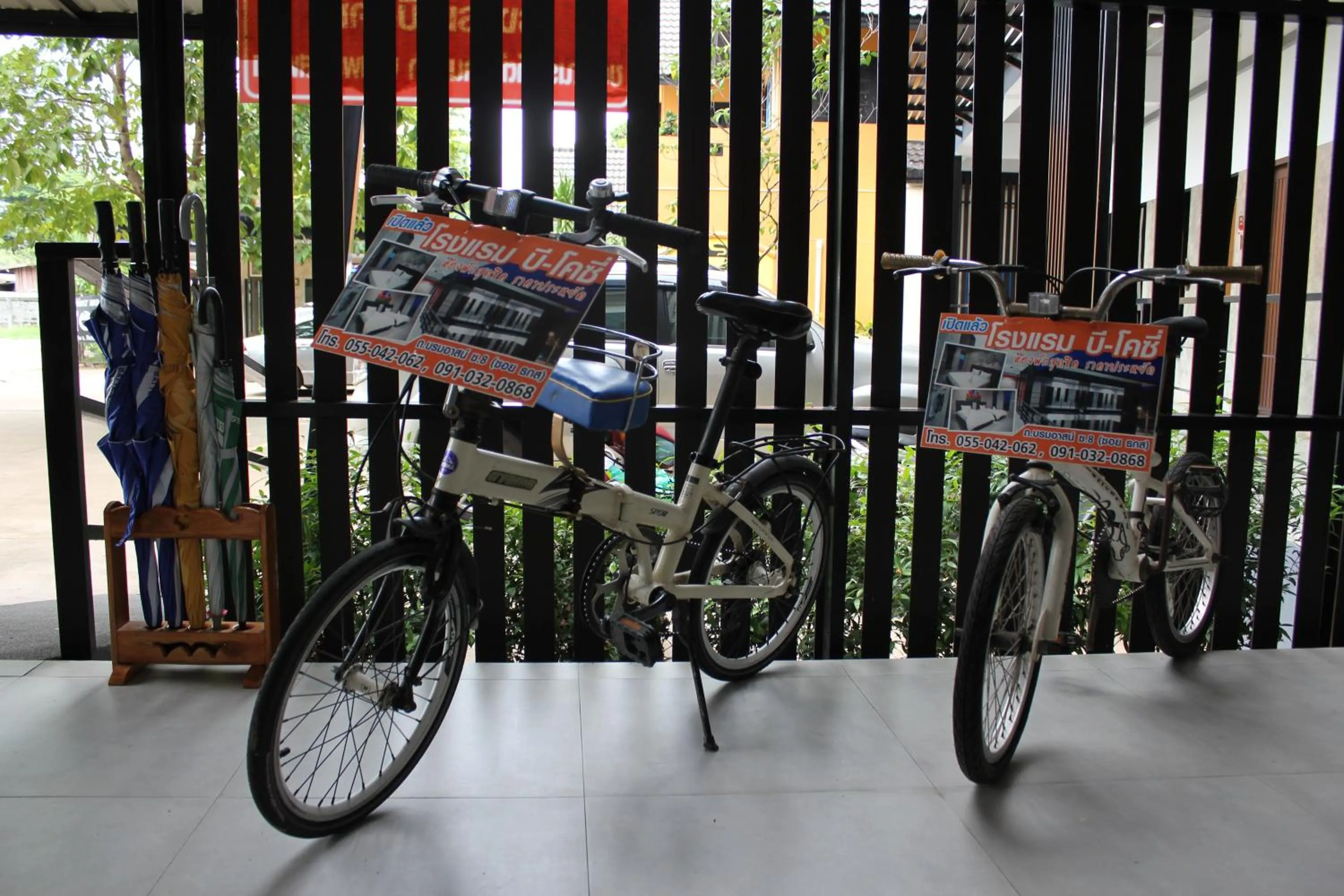 Cycling in B-Cozy Hotel