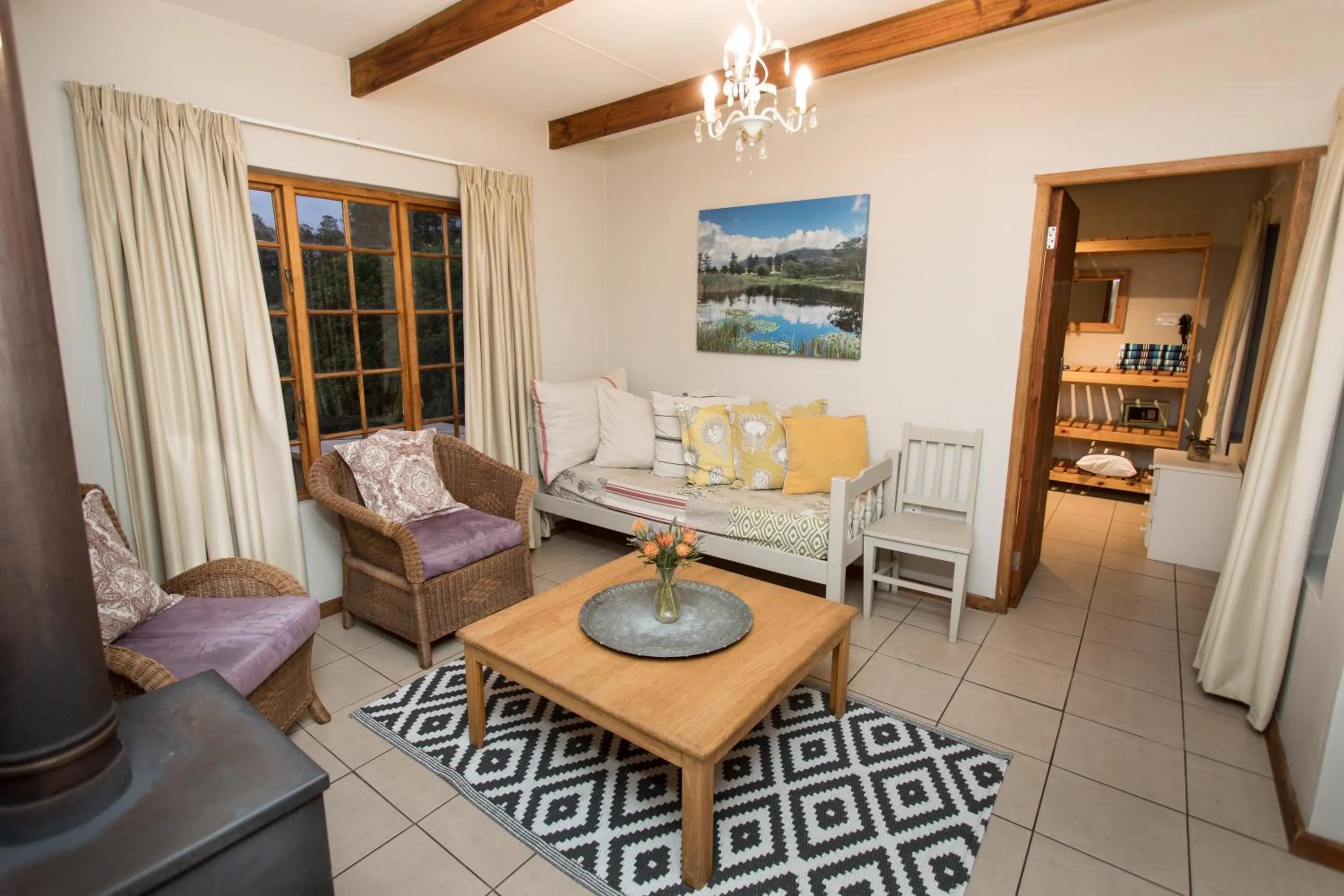 Seating area in Bella Manga Country Escape