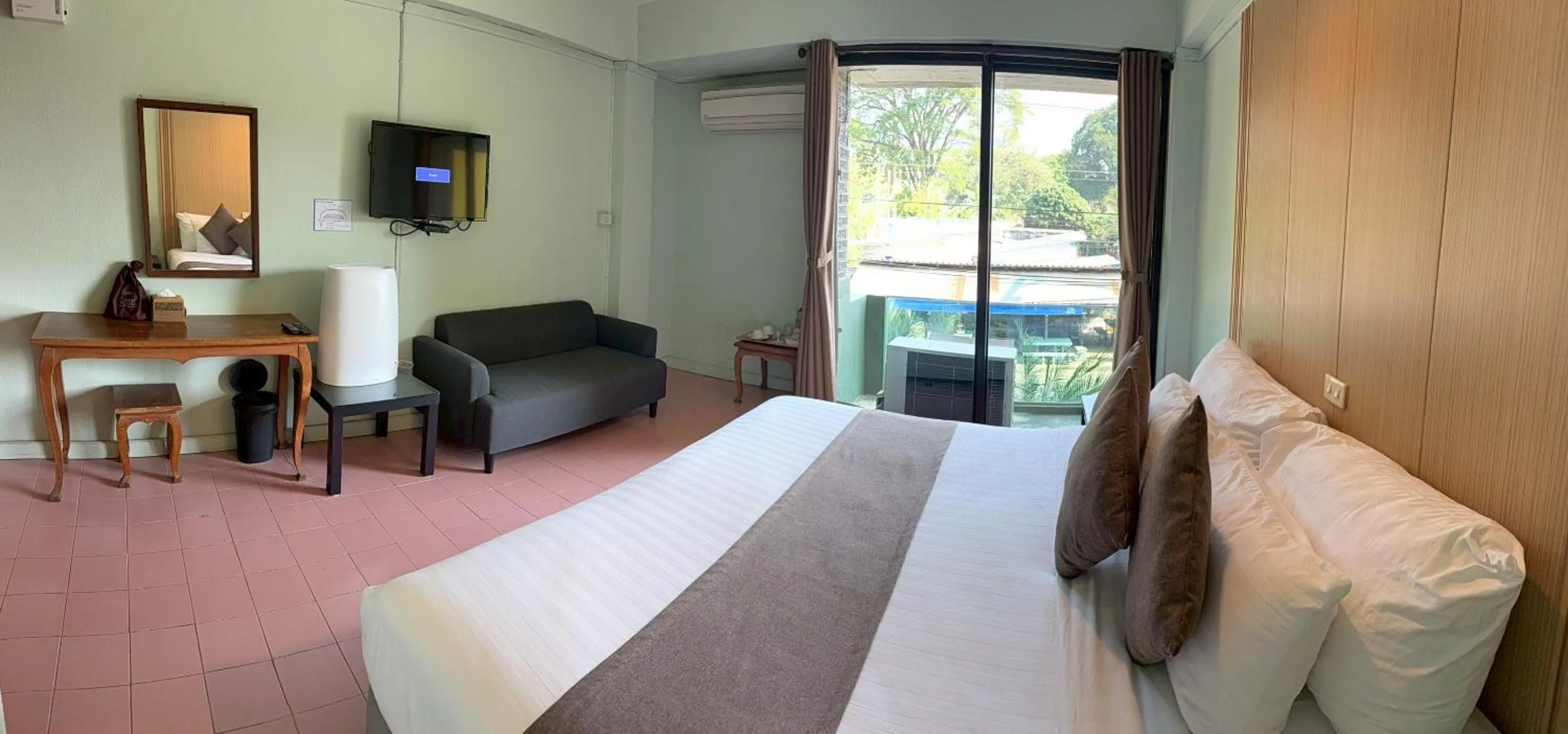 Bed in A Hotel Budget