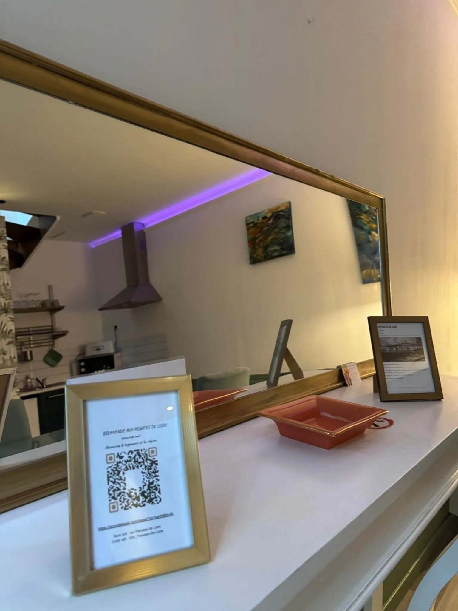 Living room in Les Pénates de Loire