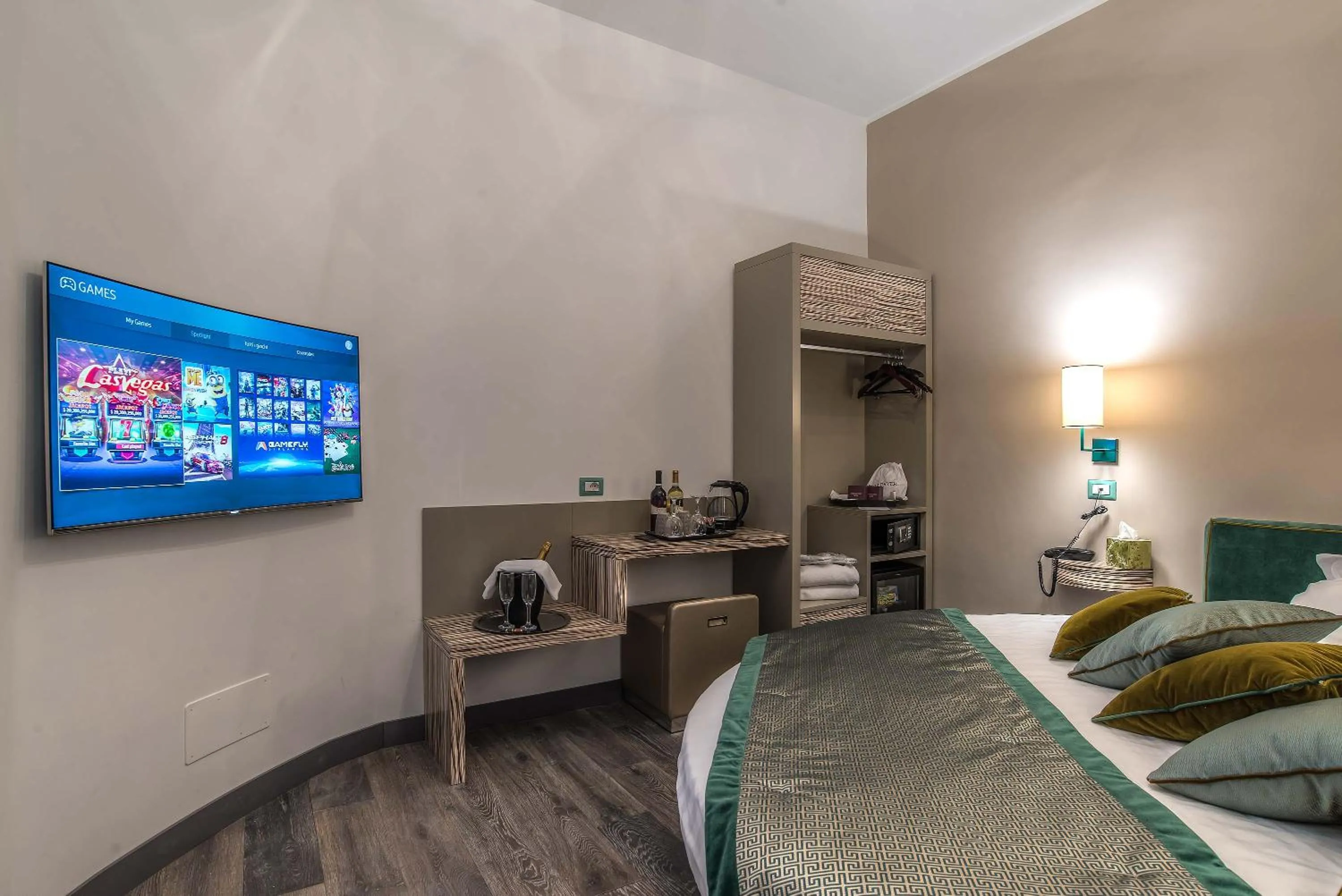 Bedroom, Bed in Colonna Suite Del Corso