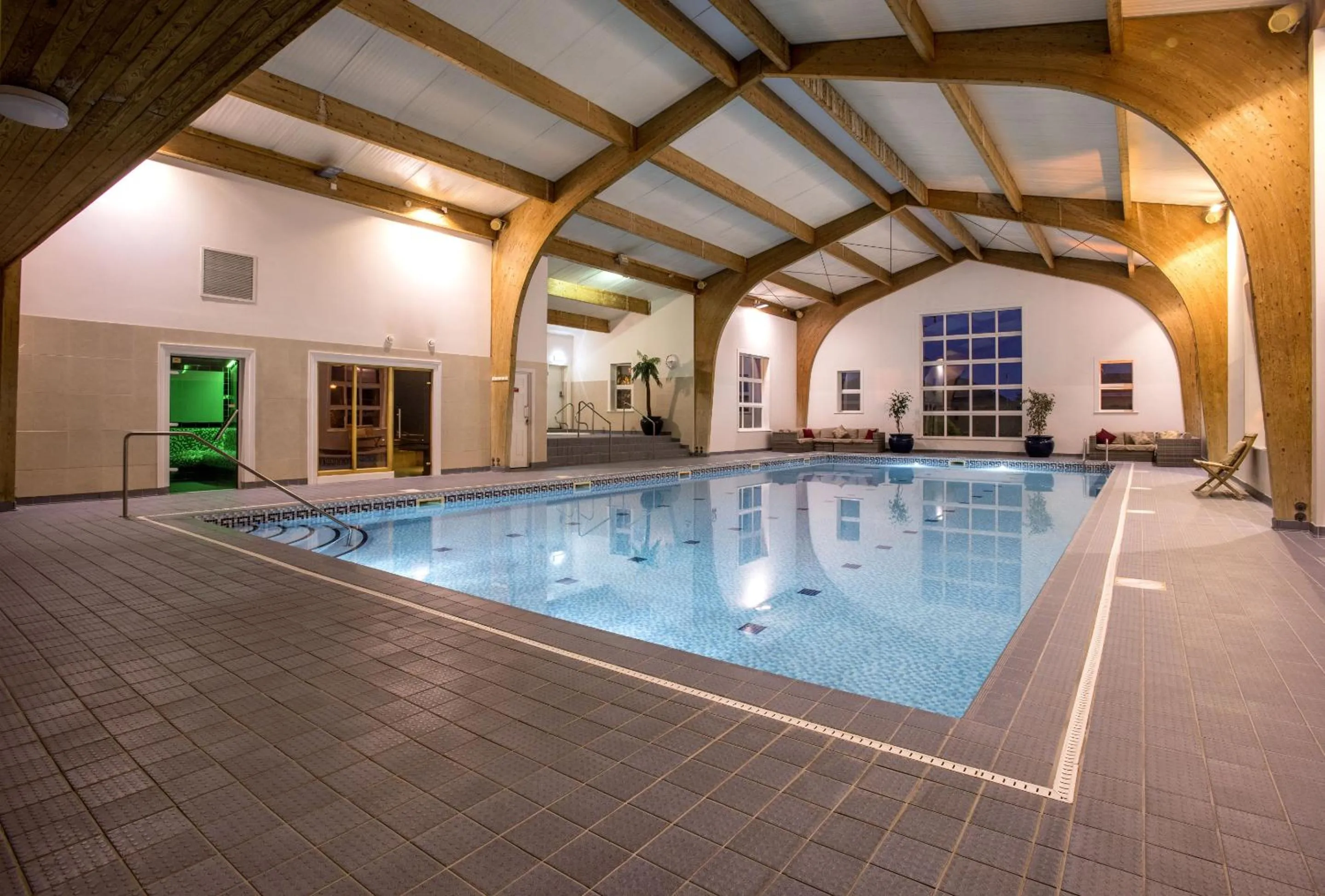 Swimming pool in The Old Hall Hotel