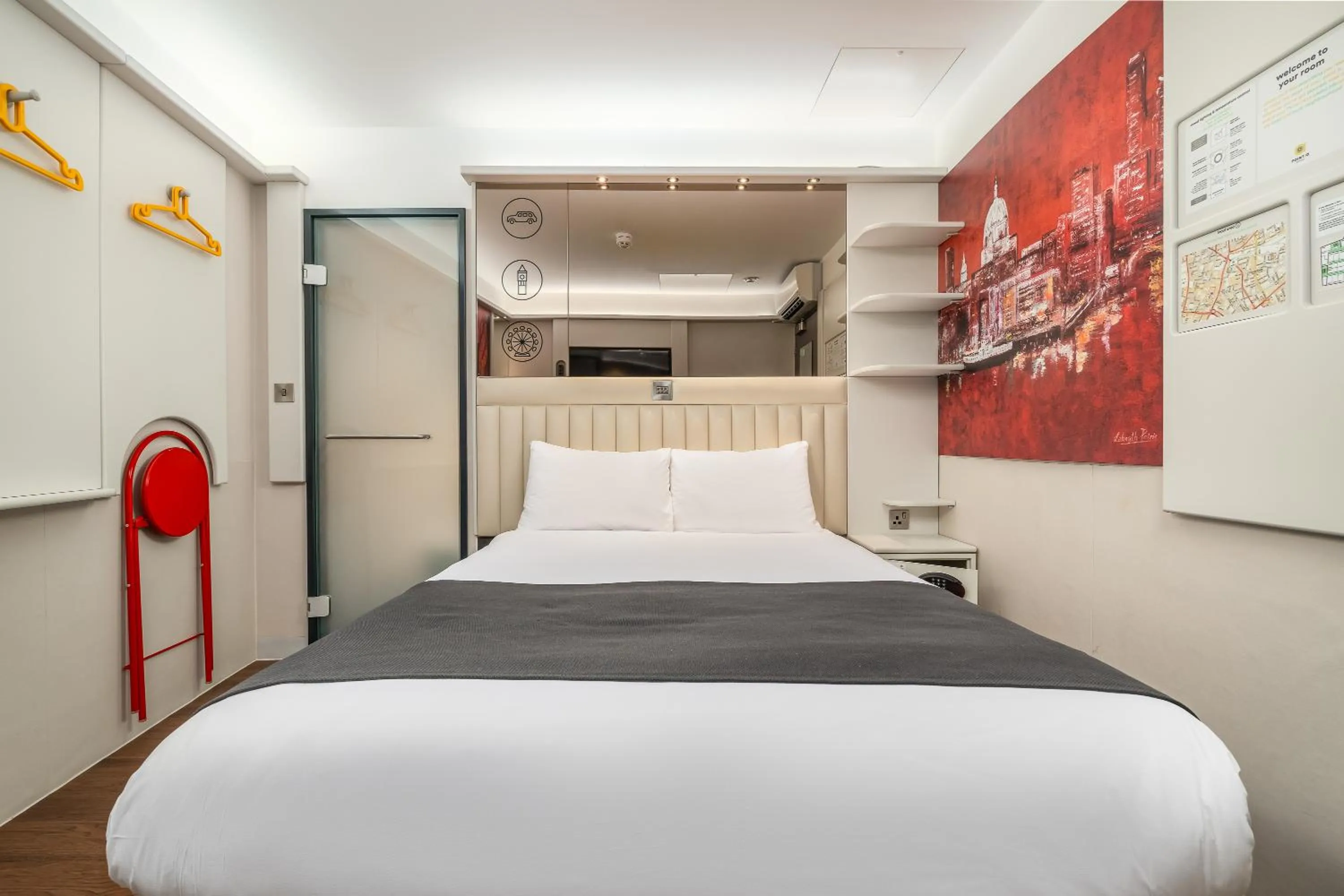 Bed in Point A Hotel London Canary Wharf