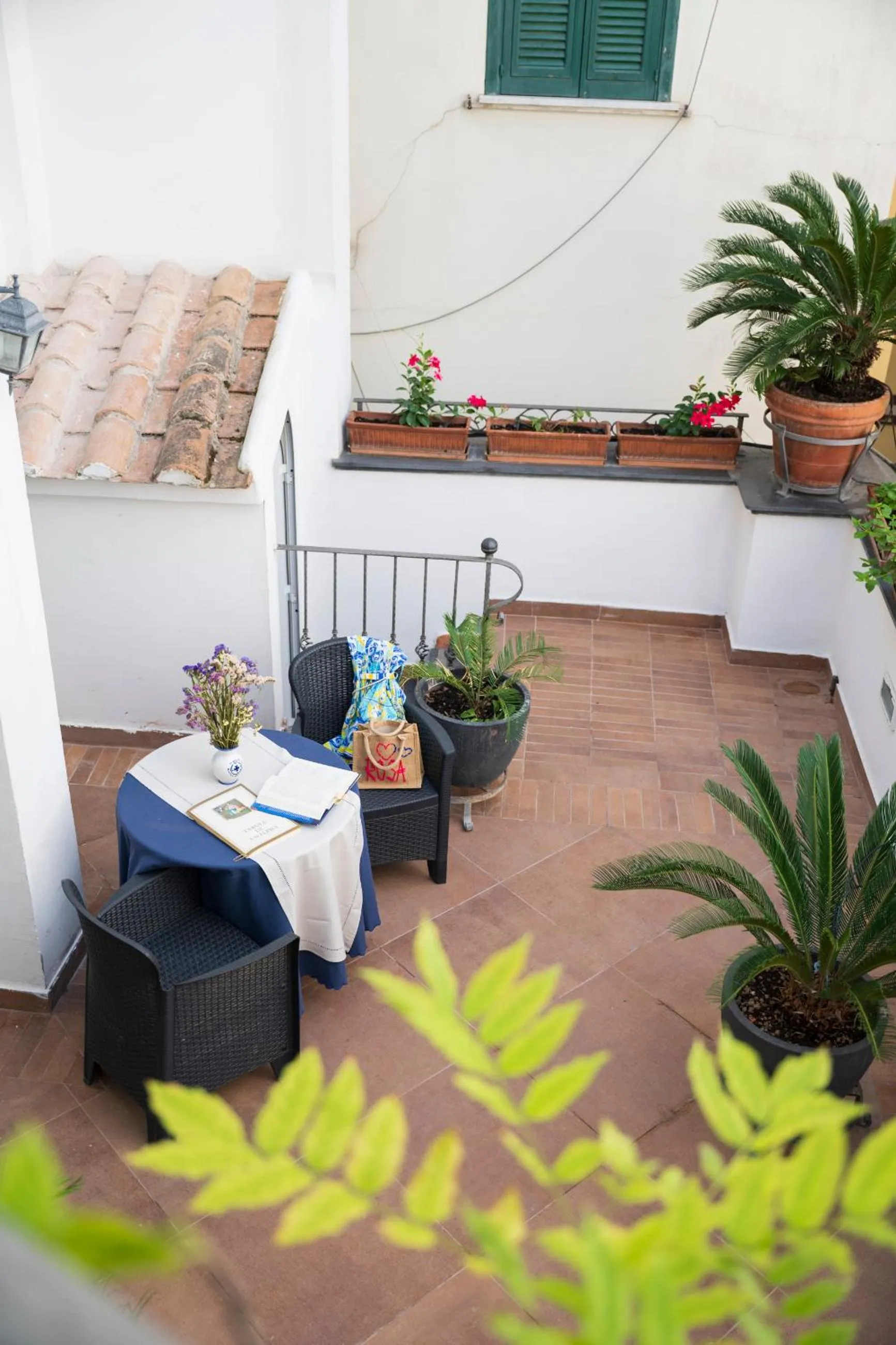 Balcony/Terrace in Hotel Antica Repubblica in Amalfi center at 100mt from the sea