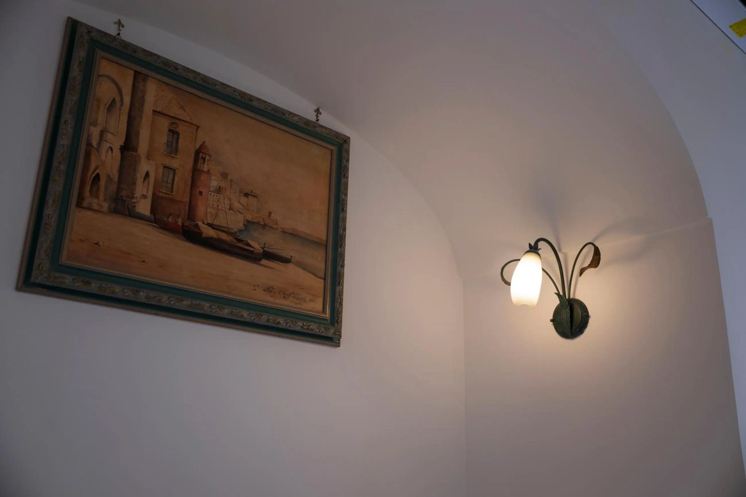 Decorative detail in Hotel Antica Repubblica in Amalfi center at 100mt from the sea