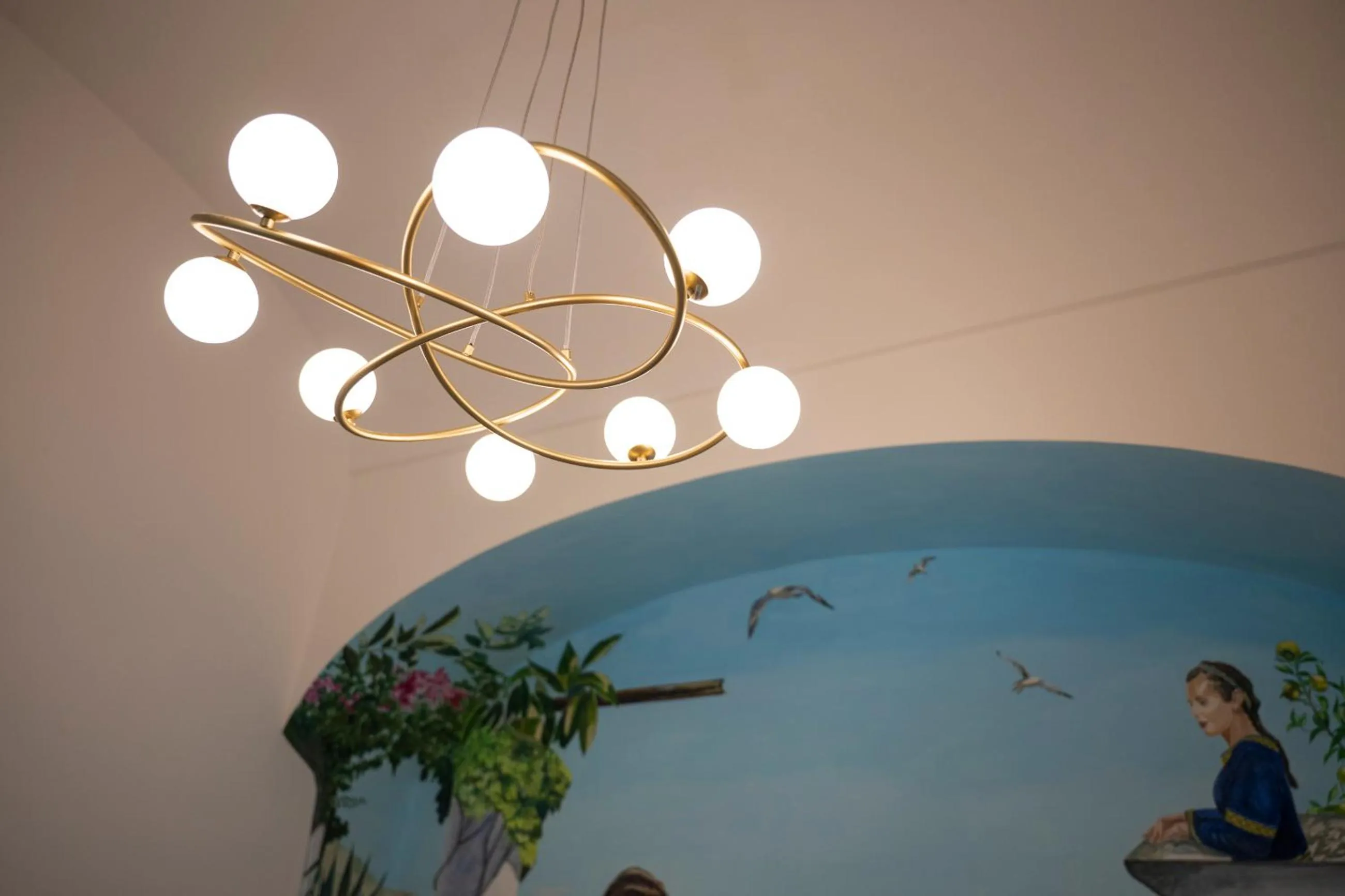 Decorative detail in Hotel Antica Repubblica in Amalfi center at 100mt from the sea