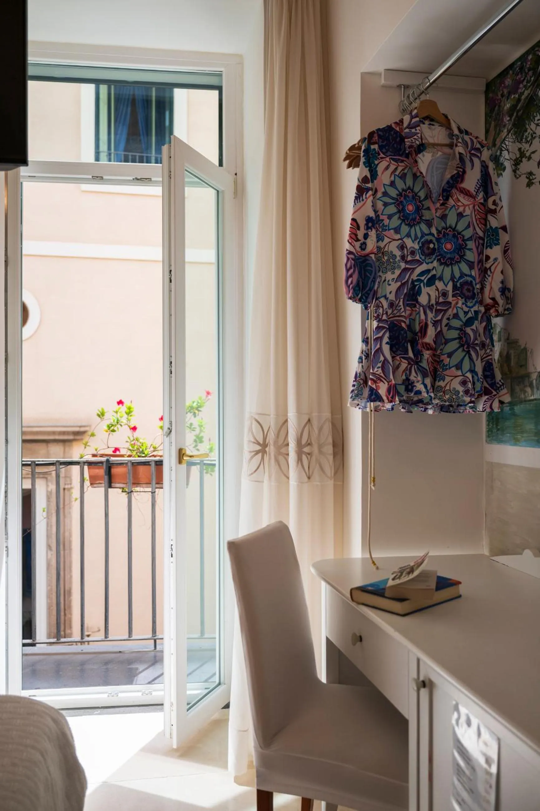 Balcony/Terrace in Hotel Antica Repubblica in Amalfi center at 100mt from the sea