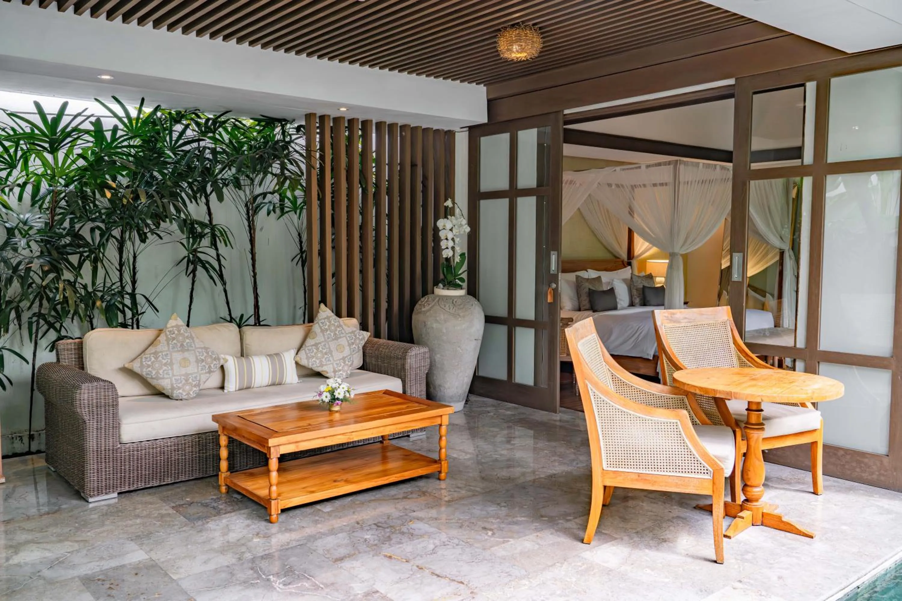 Patio in Goya Boutique Resort