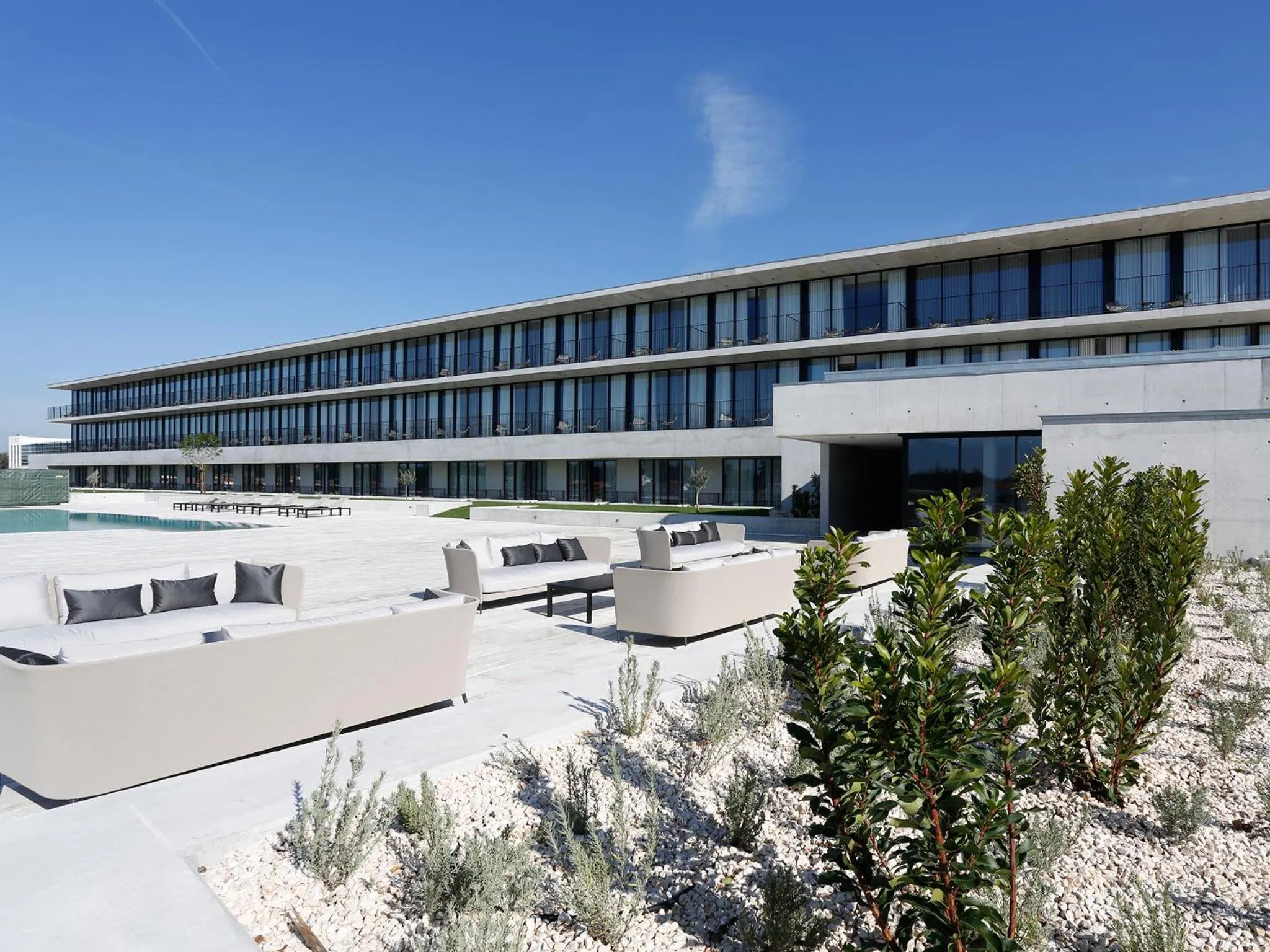 Patio in Montebelo Vista Alegre Ílhavo Hotel