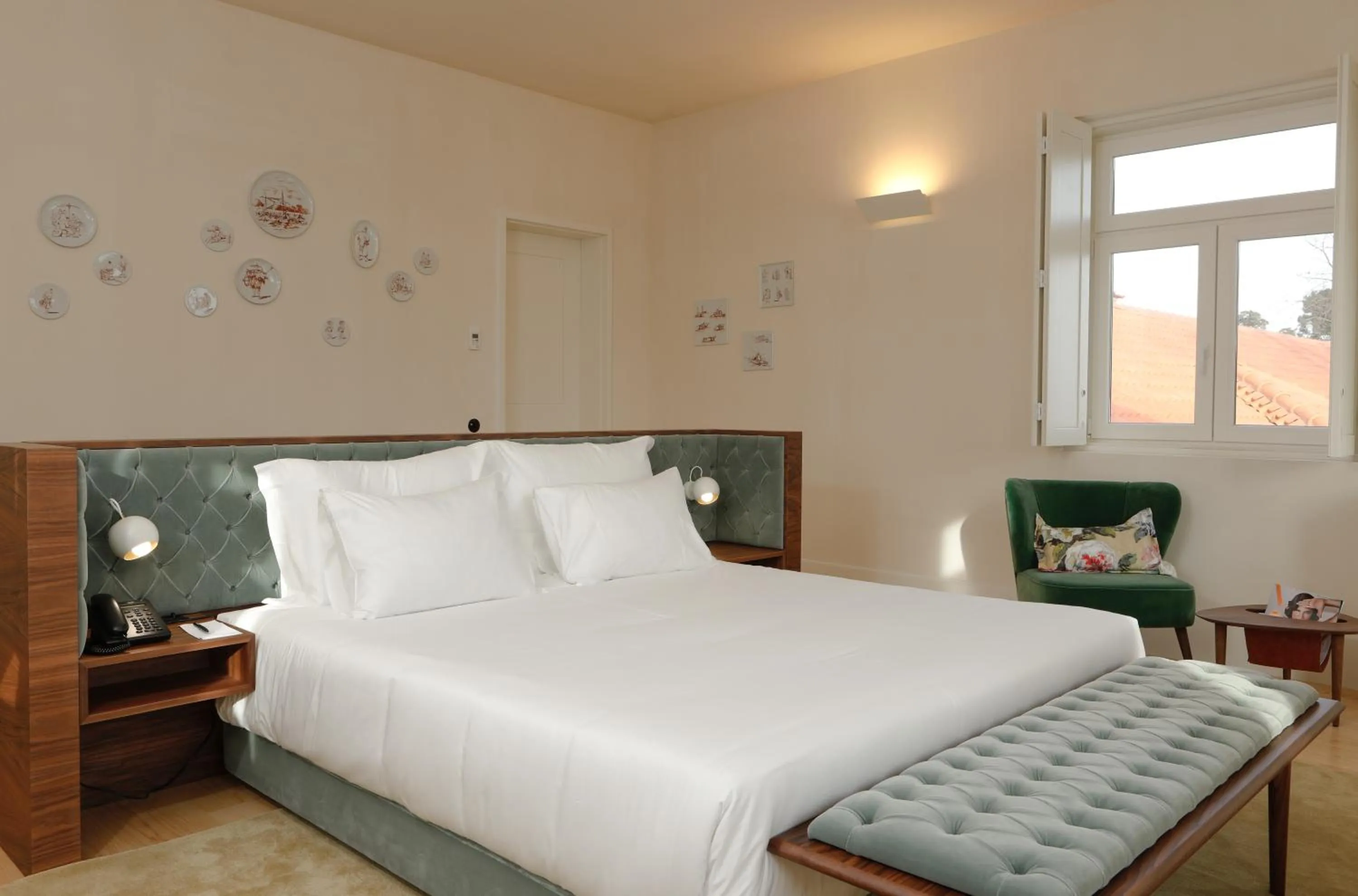 Bed in Montebelo Vista Alegre Ílhavo Hotel